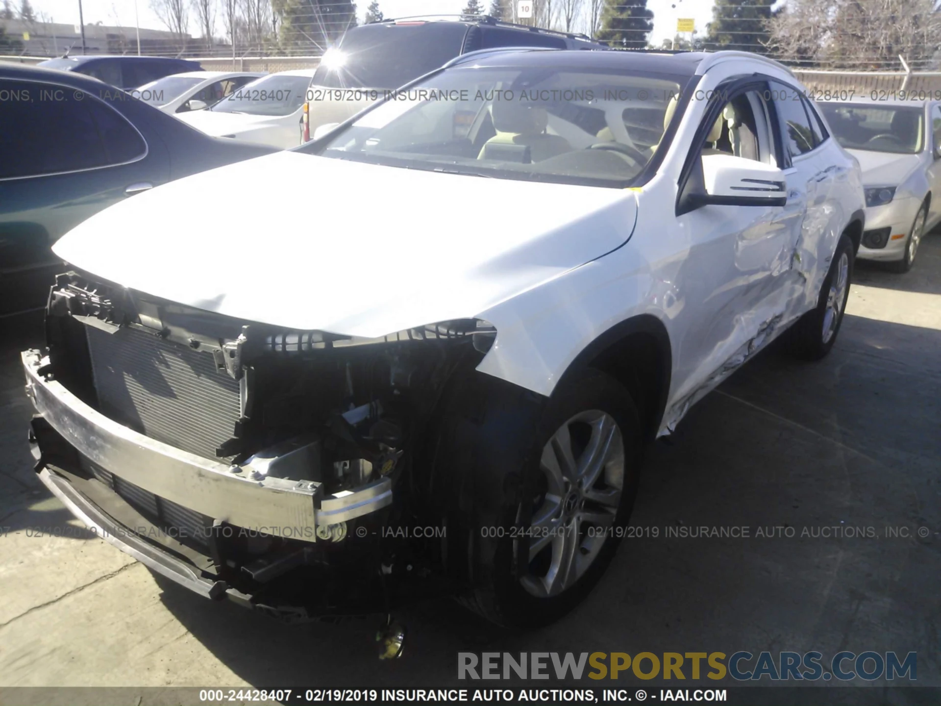 2 Photograph of a damaged car WDCTG4GB1KU002739 MERCEDES-BENZ GLA 2019