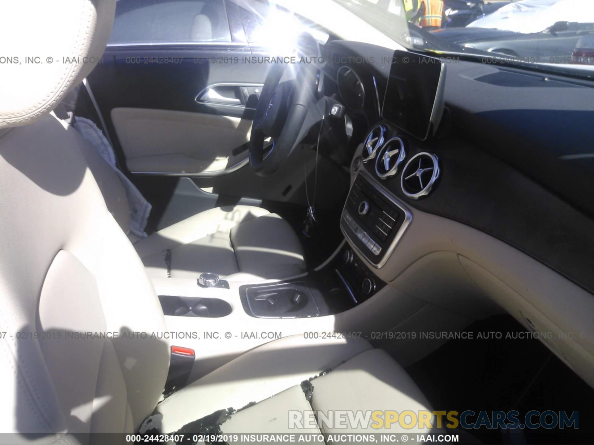 5 Photograph of a damaged car WDCTG4GB1KU002739 MERCEDES-BENZ GLA 2019