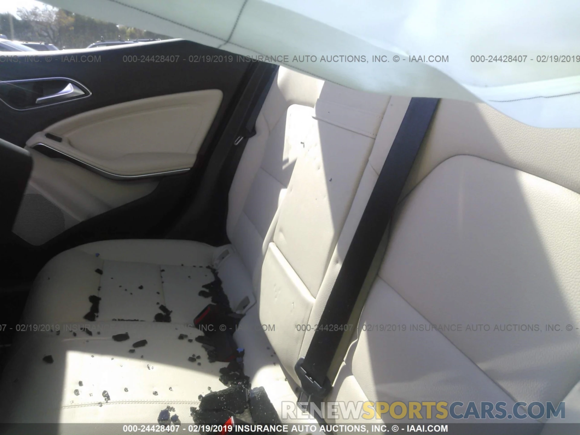 8 Photograph of a damaged car WDCTG4GB1KU002739 MERCEDES-BENZ GLA 2019