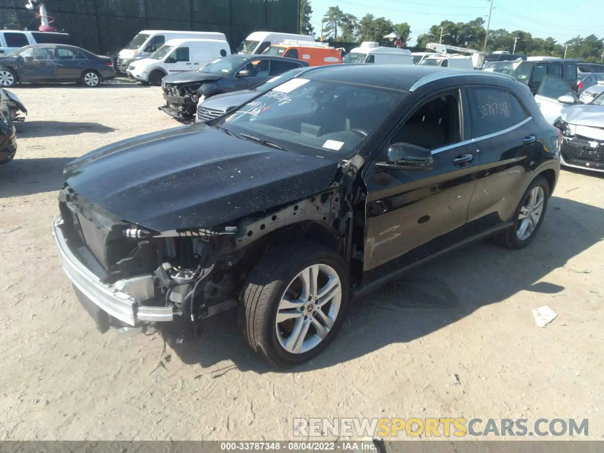 2 Photograph of a damaged car WDCTG4GB1KU003194 MERCEDES-BENZ GLA 2019