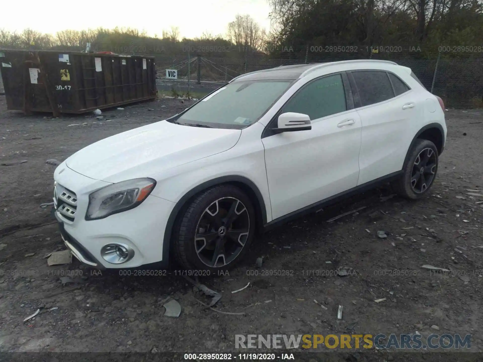 2 Фотография поврежденного автомобиля WDCTG4GB1KU003888 MERCEDES-BENZ GLA 2019