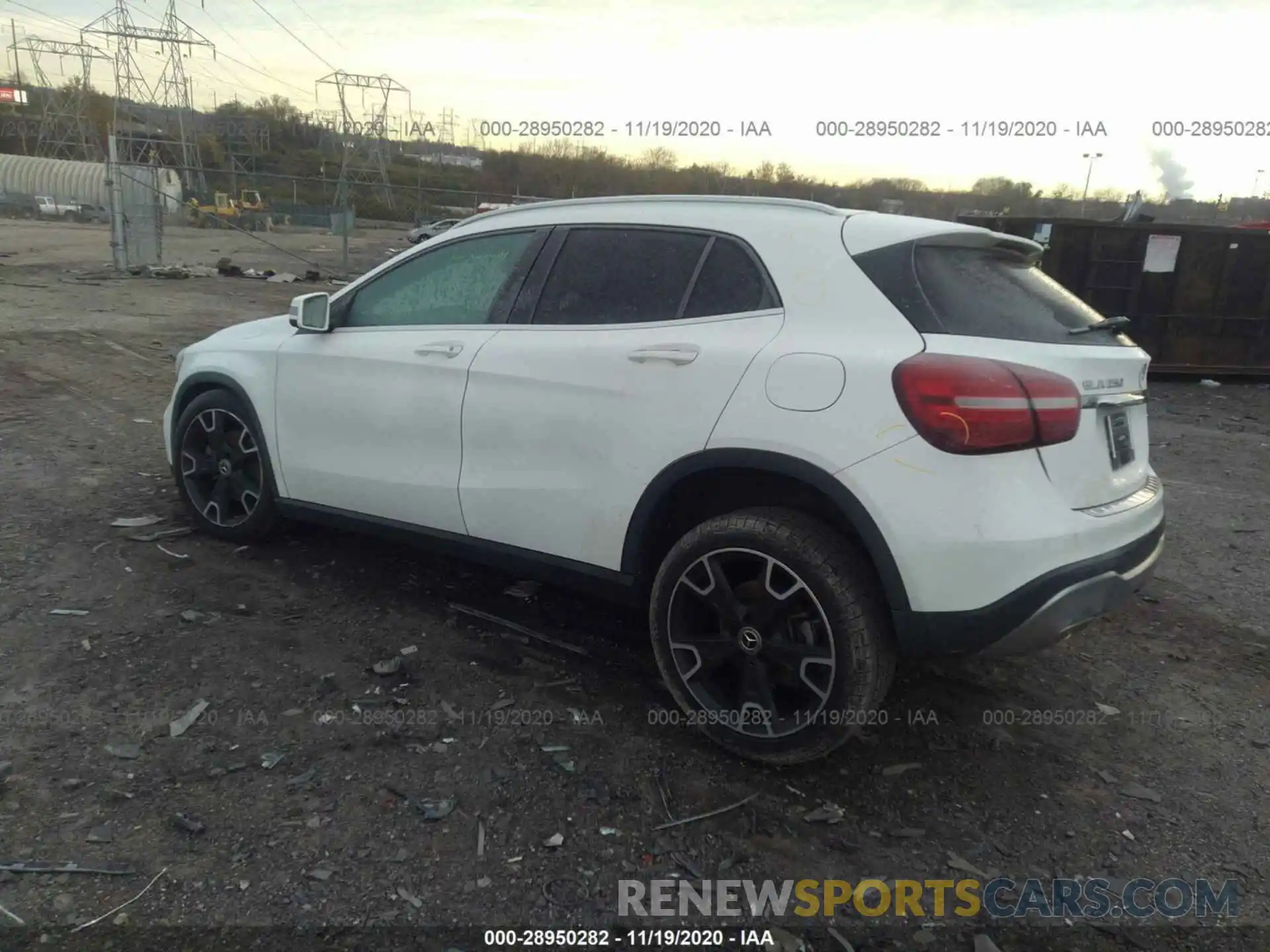 3 Фотография поврежденного автомобиля WDCTG4GB1KU003888 MERCEDES-BENZ GLA 2019