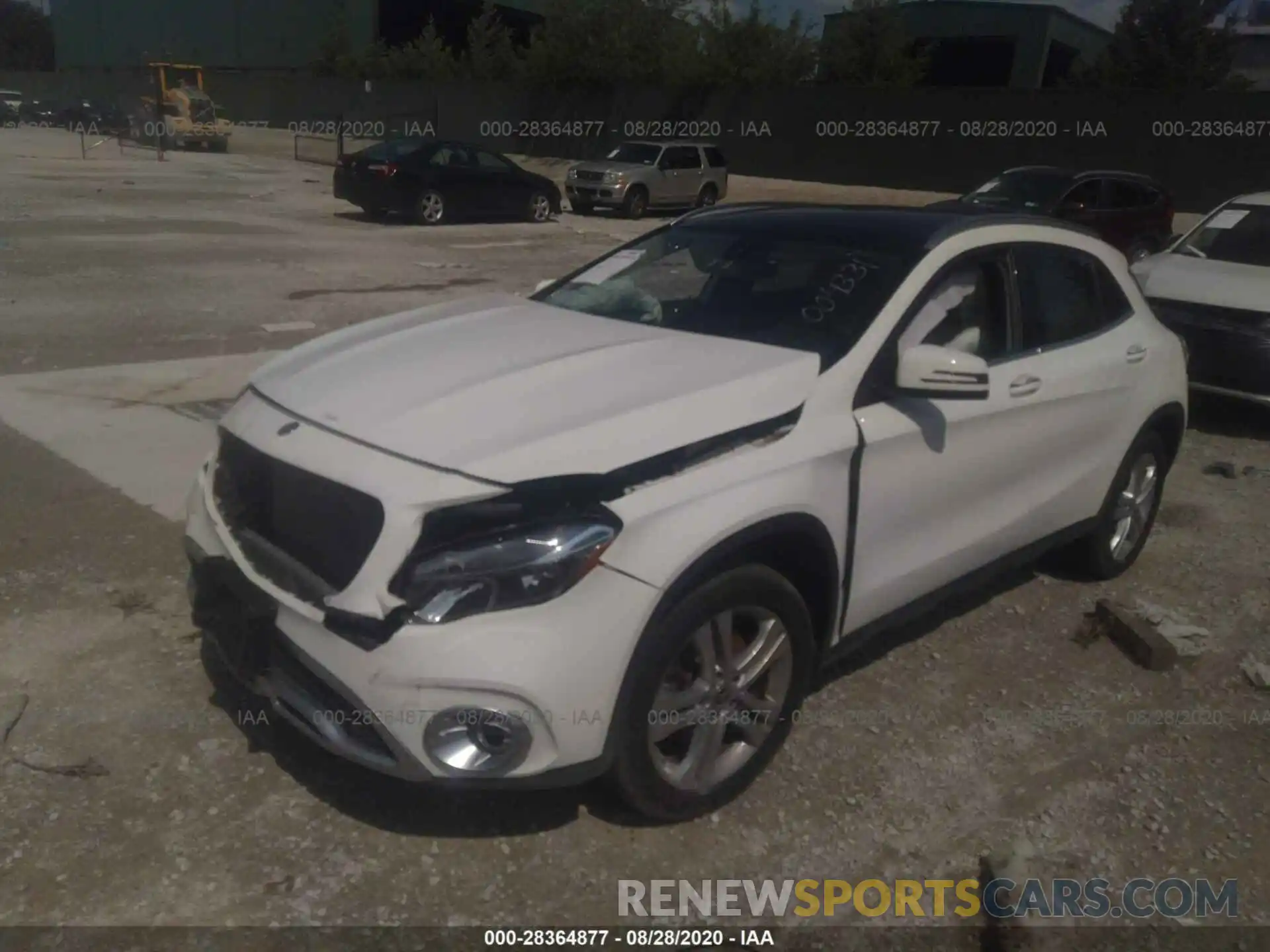 2 Фотография поврежденного автомобиля WDCTG4GB1KU004331 MERCEDES-BENZ GLA 2019