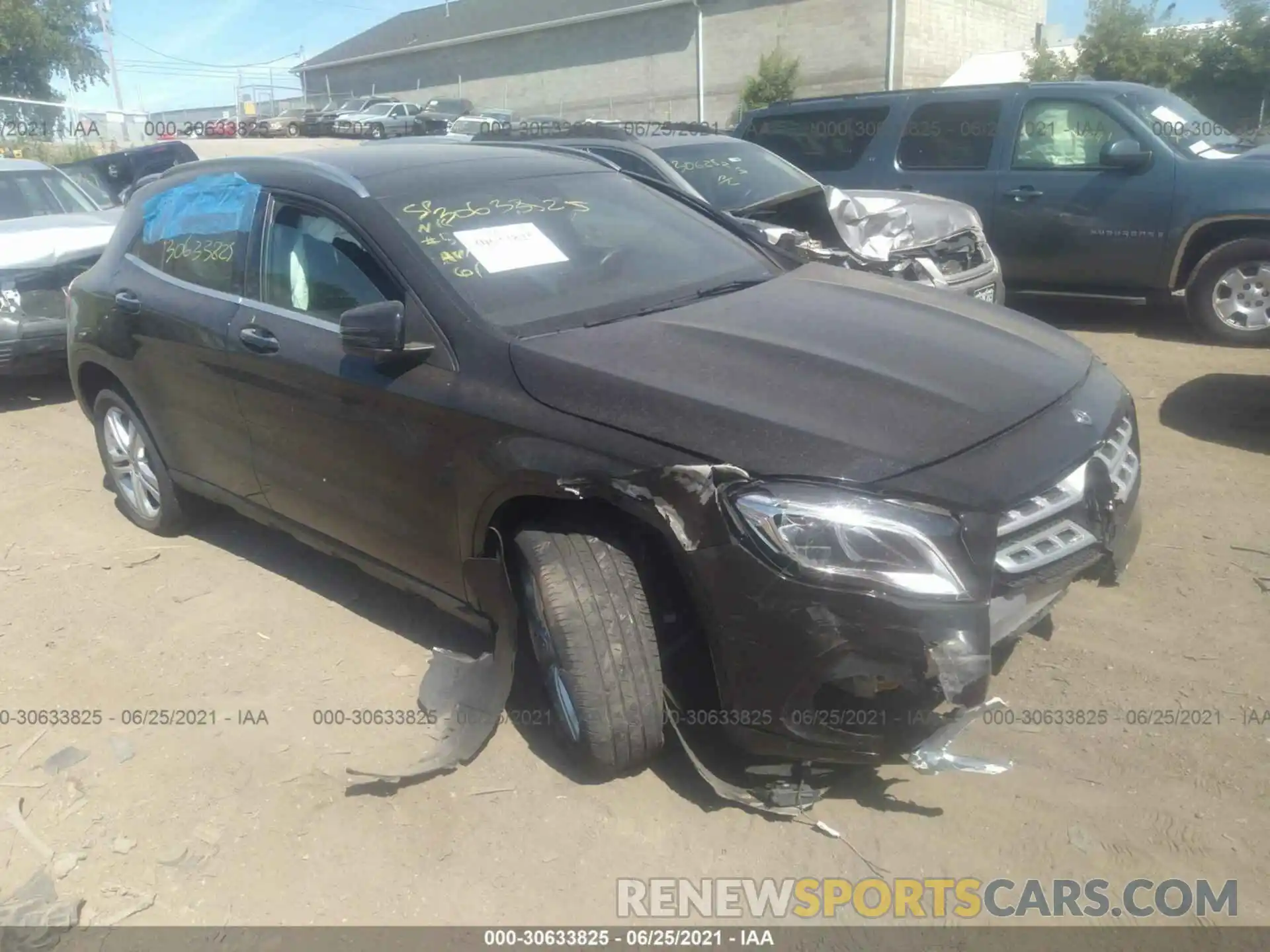 1 Фотография поврежденного автомобиля WDCTG4GB1KU019282 MERCEDES-BENZ GLA 2019