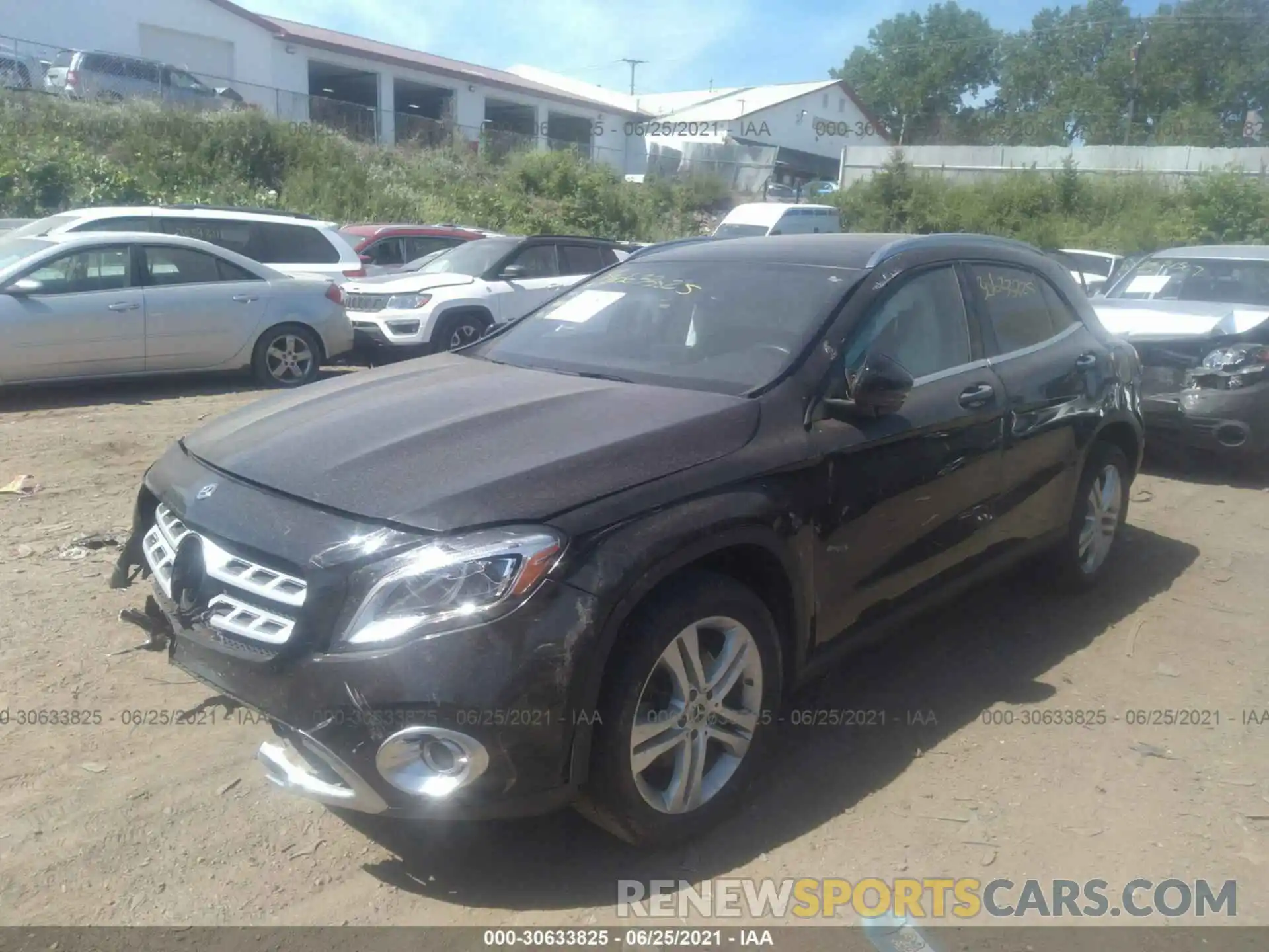 2 Photograph of a damaged car WDCTG4GB1KU019282 MERCEDES-BENZ GLA 2019