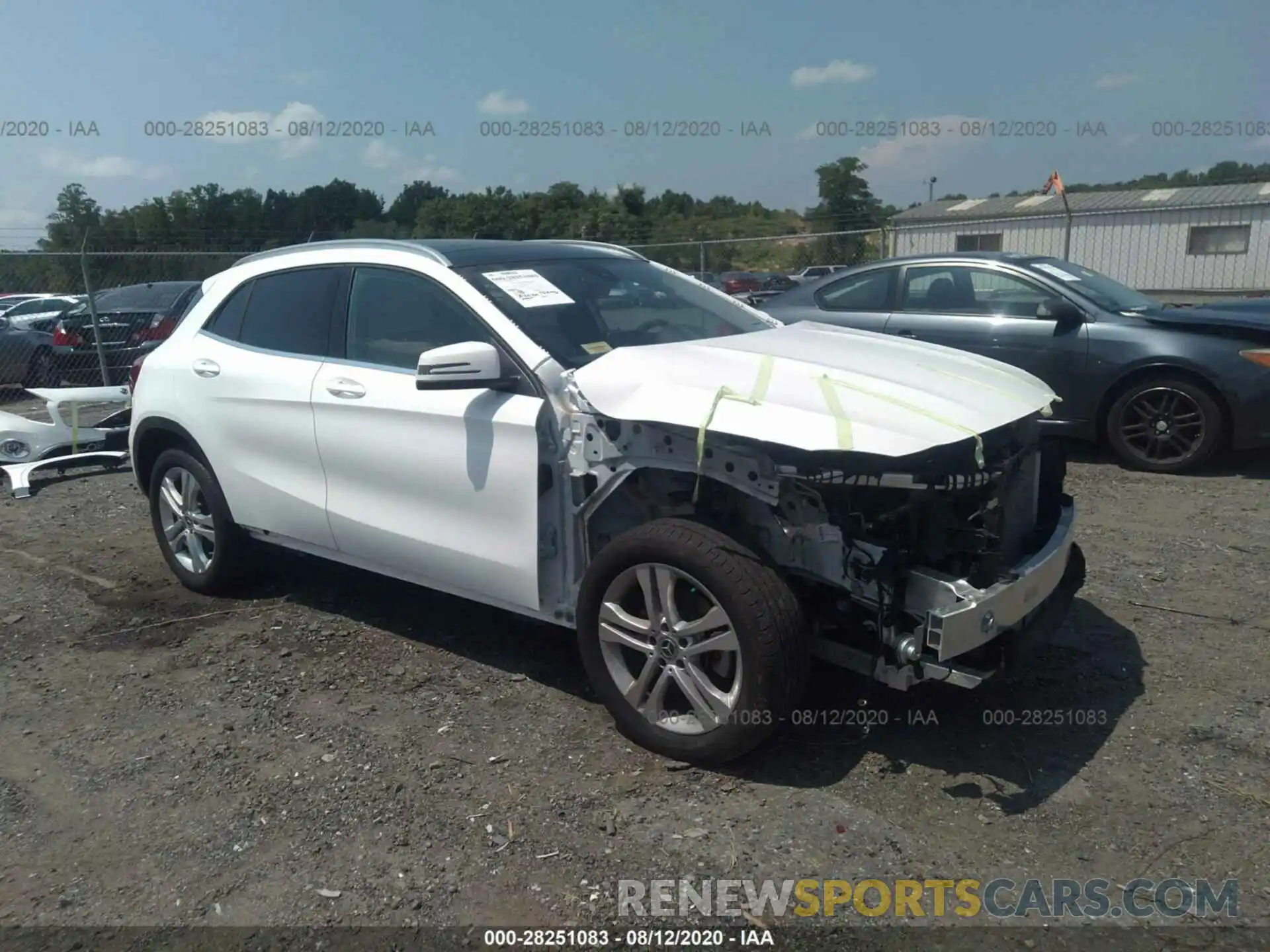 1 Photograph of a damaged car WDCTG4GB2KU003088 MERCEDES-BENZ GLA 2019