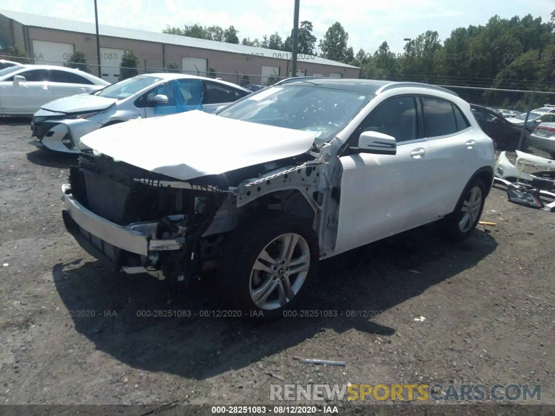 2 Photograph of a damaged car WDCTG4GB2KU003088 MERCEDES-BENZ GLA 2019