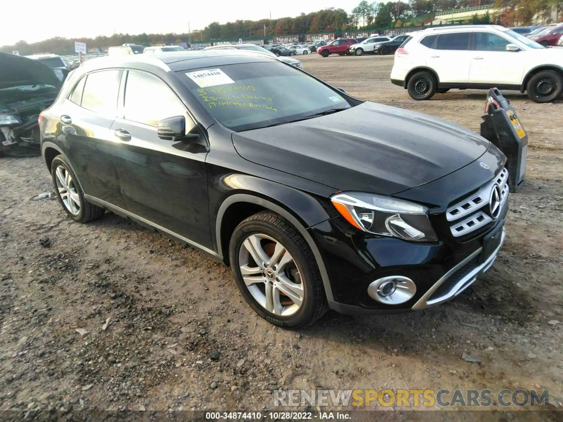 1 Фотография поврежденного автомобиля WDCTG4GB2KU008646 MERCEDES-BENZ GLA 2019