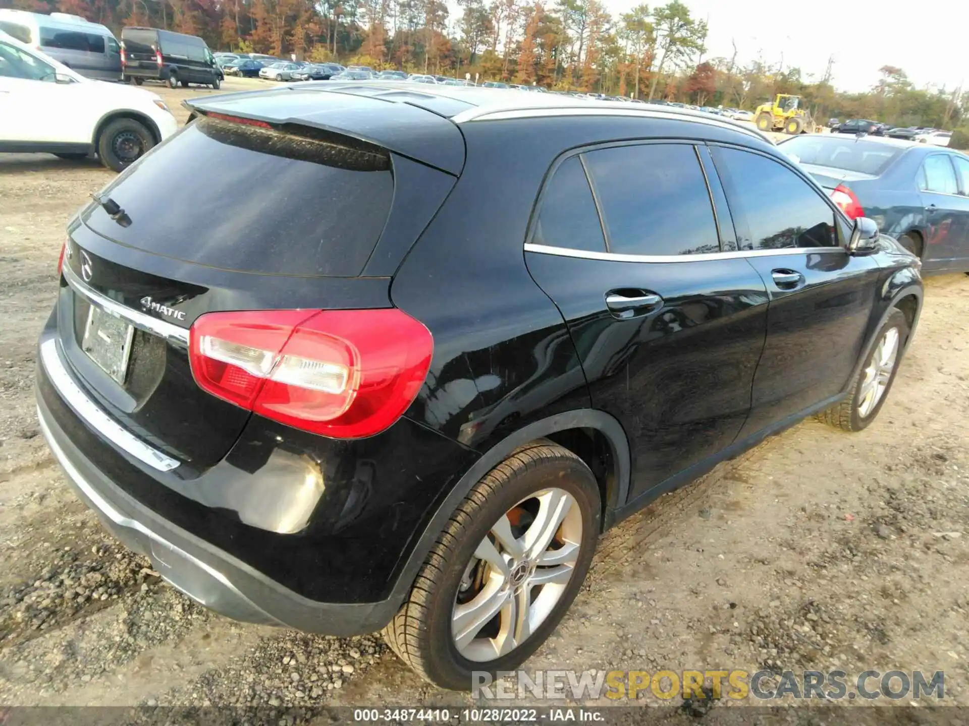 4 Фотография поврежденного автомобиля WDCTG4GB2KU008646 MERCEDES-BENZ GLA 2019