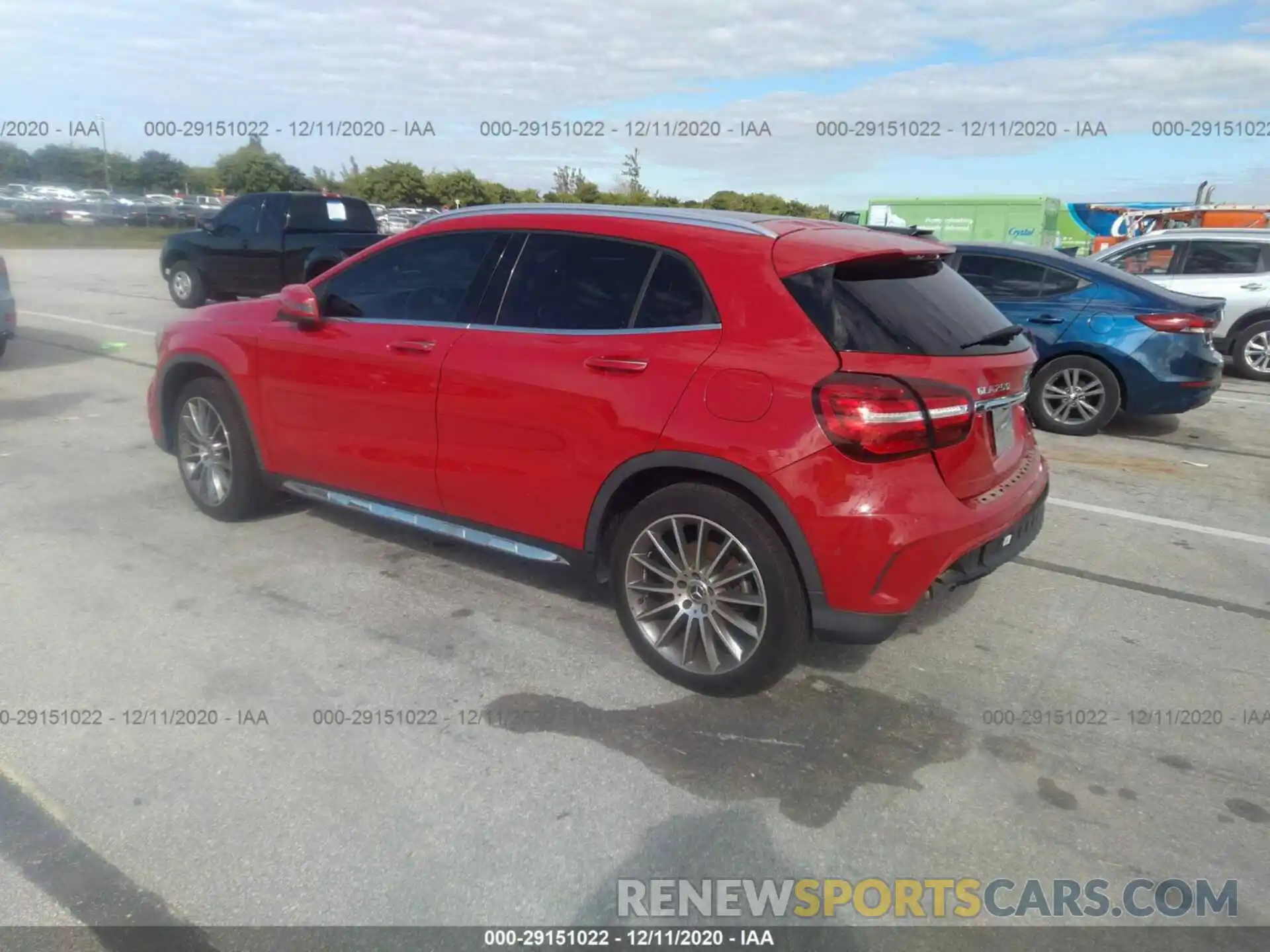 3 Photograph of a damaged car WDCTG4GB3KJ550971 MERCEDES-BENZ GLA 2019