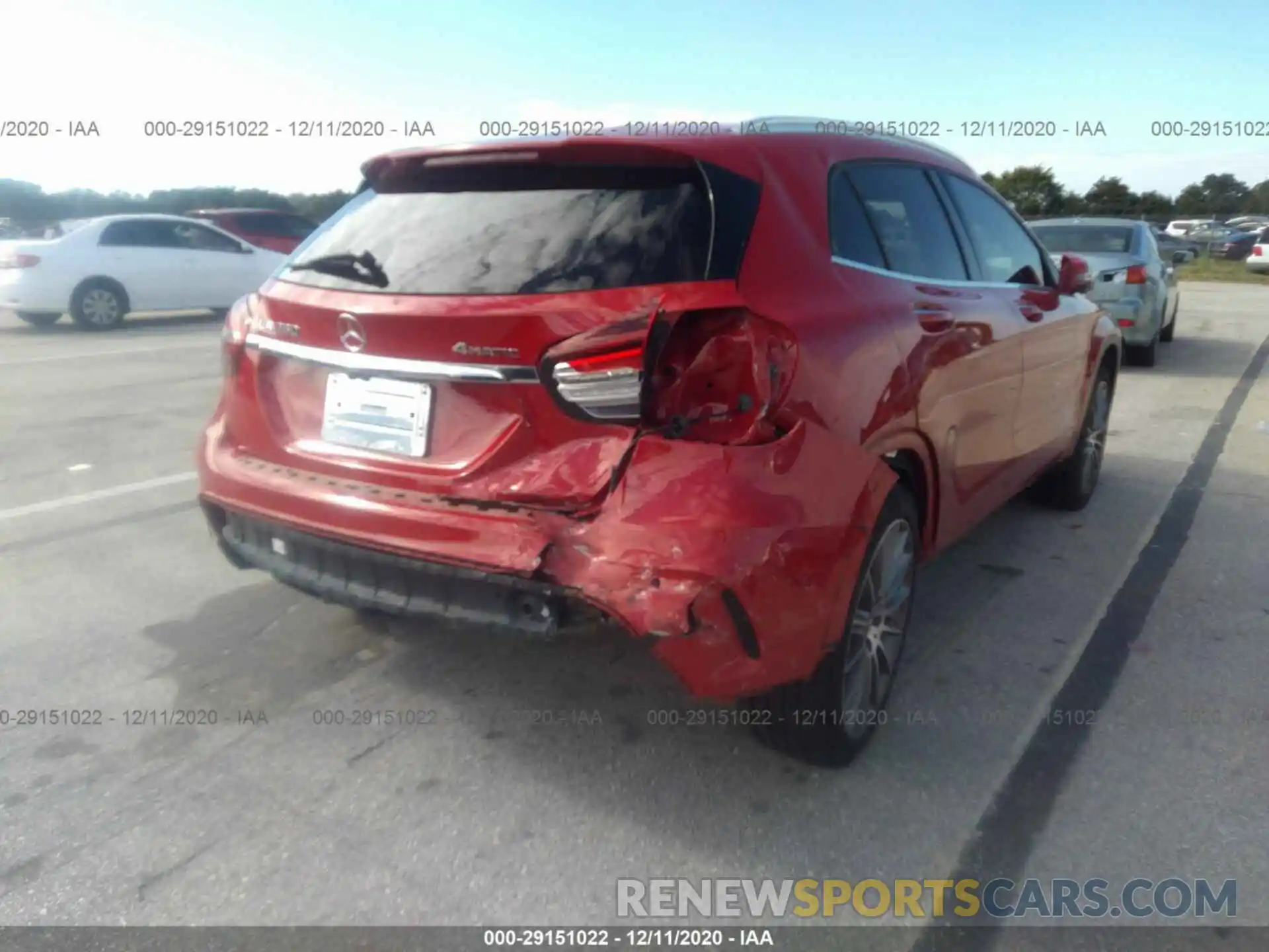 6 Photograph of a damaged car WDCTG4GB3KJ550971 MERCEDES-BENZ GLA 2019