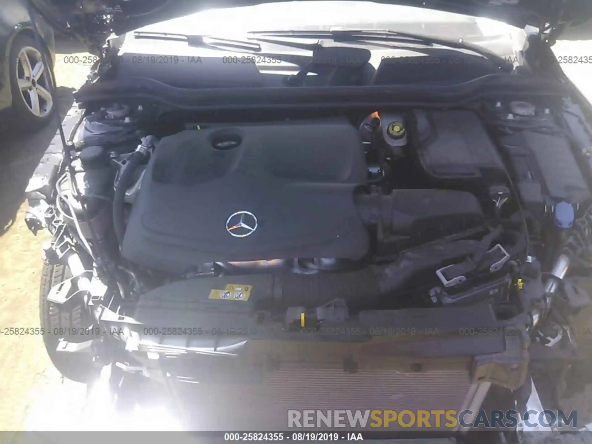 10 Photograph of a damaged car WDCTG4GB3KJ577278 MERCEDES-BENZ GLA 2019