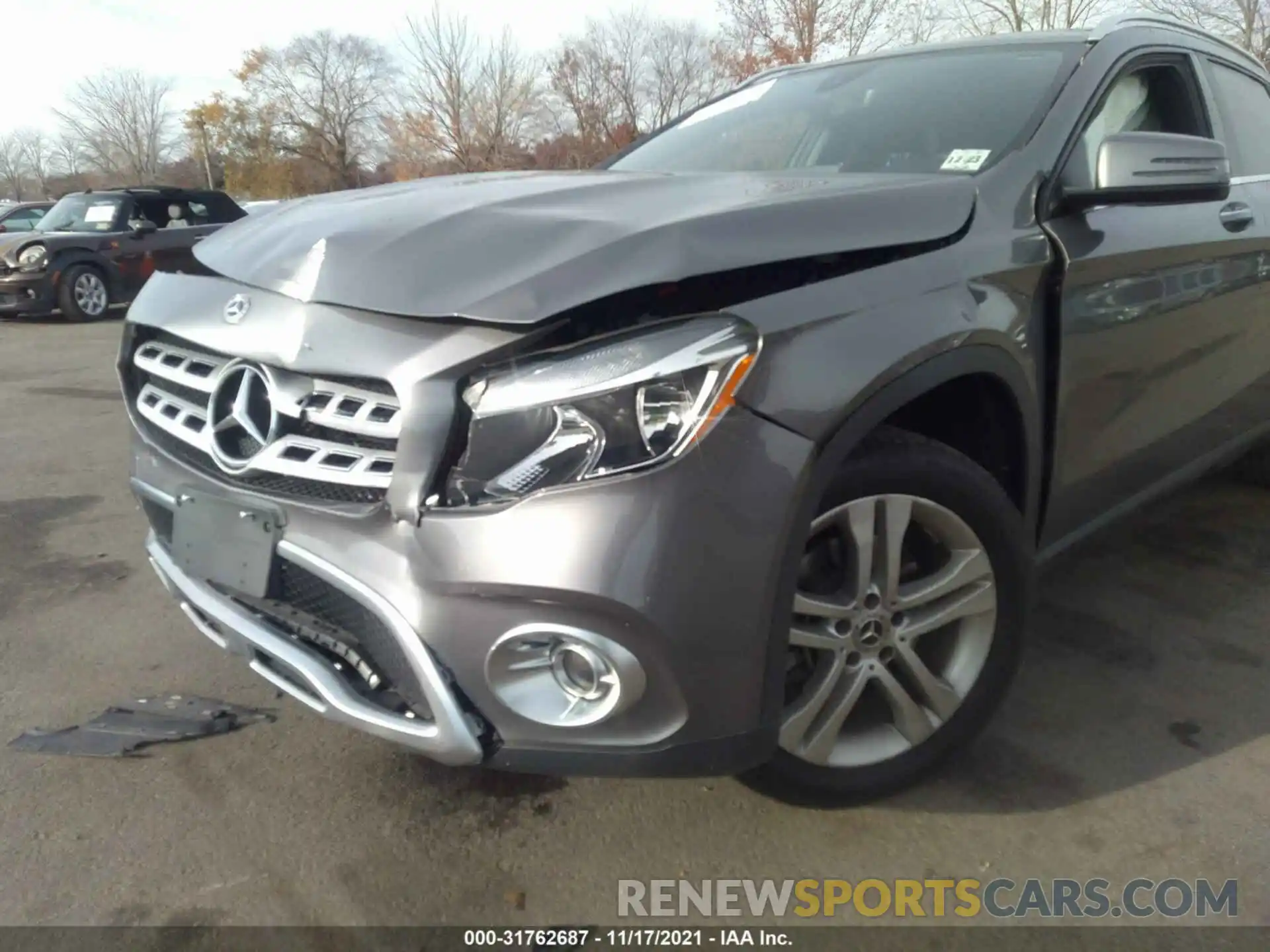 6 Photograph of a damaged car WDCTG4GB3KJ580696 MERCEDES-BENZ GLA 2019