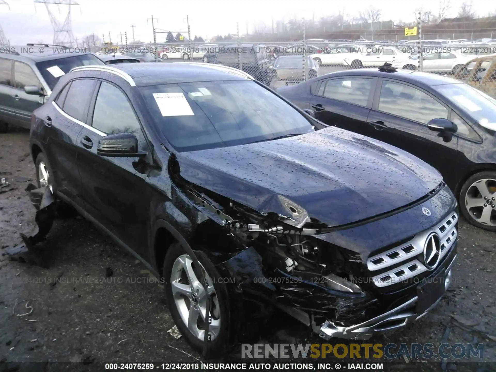 1 Photograph of a damaged car WDCTG4GB3KU000622 MERCEDES-BENZ GLA 2019