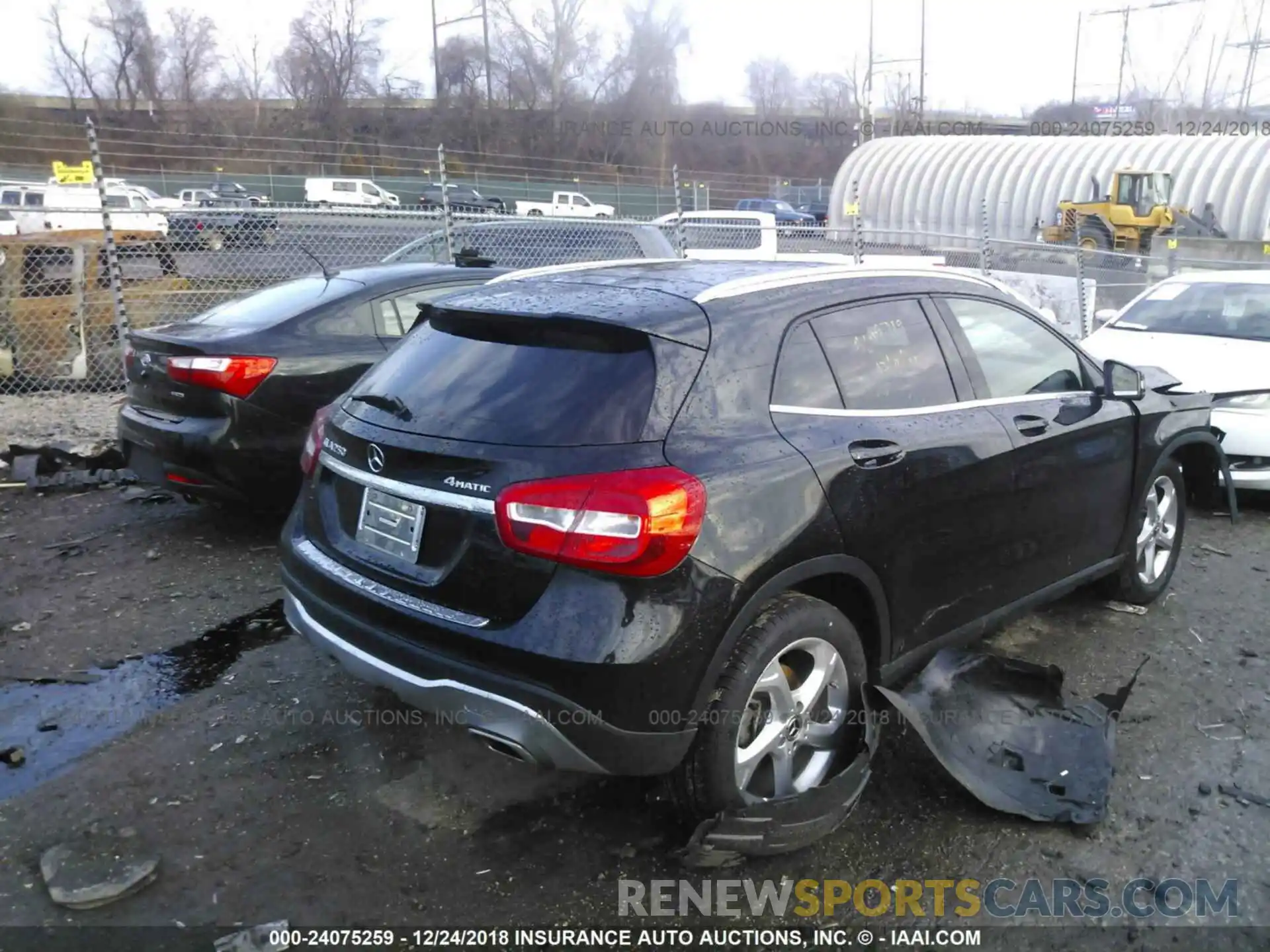 4 Photograph of a damaged car WDCTG4GB3KU000622 MERCEDES-BENZ GLA 2019