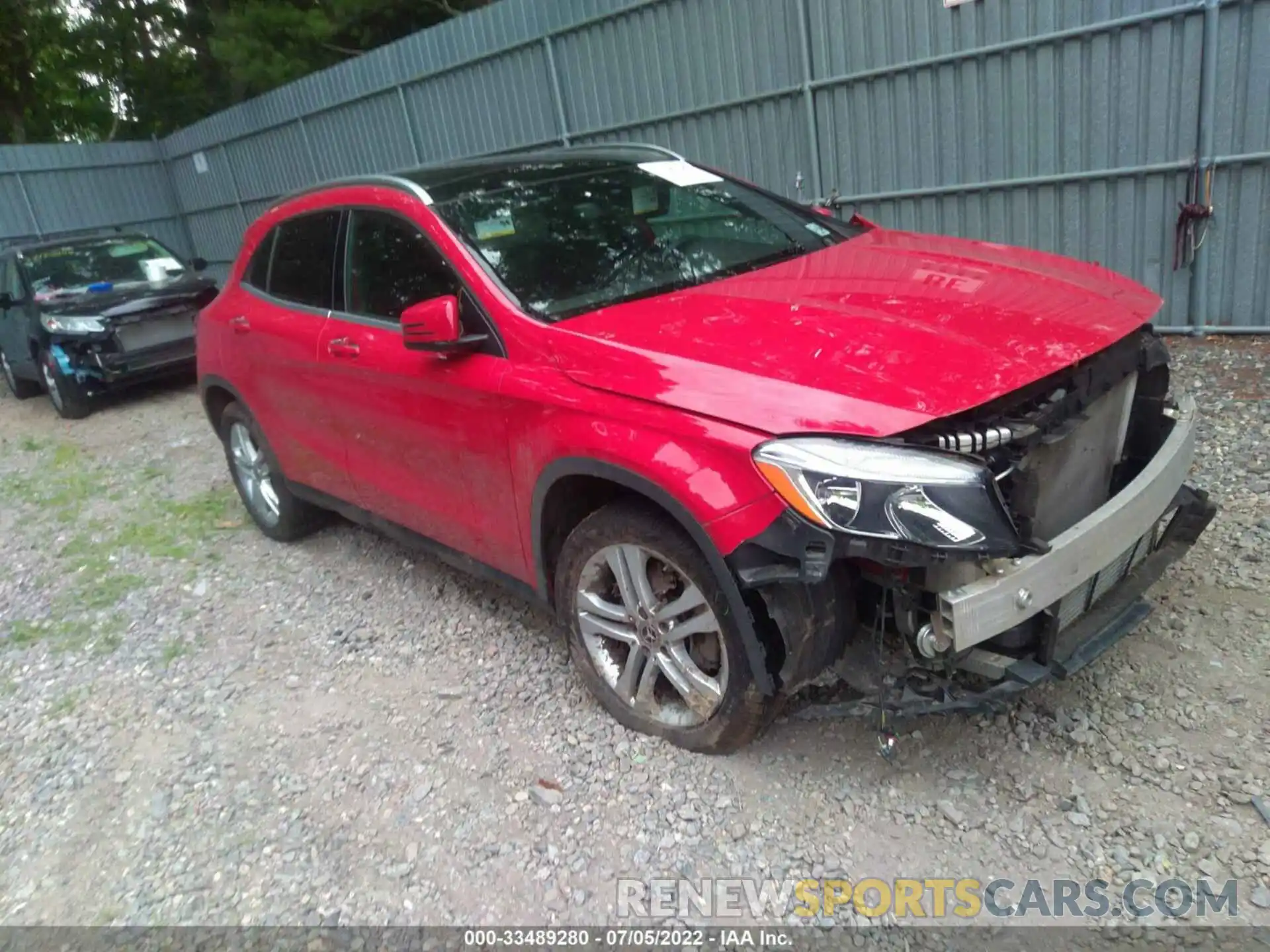 1 Photograph of a damaged car WDCTG4GB3KU005805 MERCEDES-BENZ GLA 2019