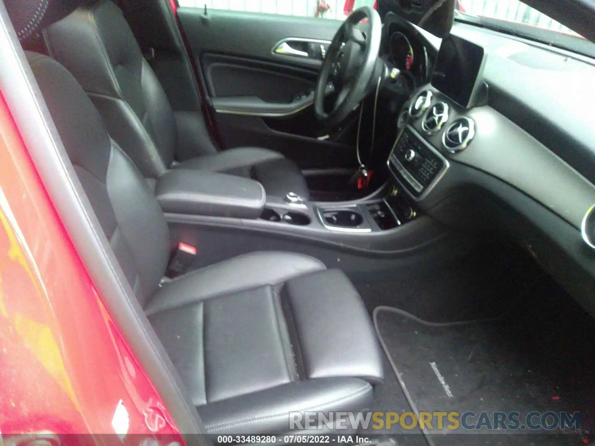 5 Photograph of a damaged car WDCTG4GB3KU005805 MERCEDES-BENZ GLA 2019