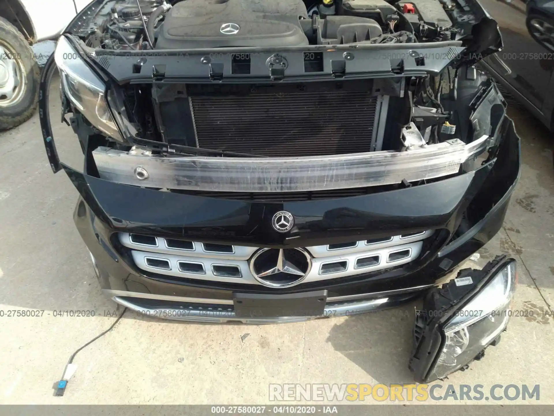 6 Фотография поврежденного автомобиля WDCTG4GB3KU008137 MERCEDES-BENZ GLA 2019