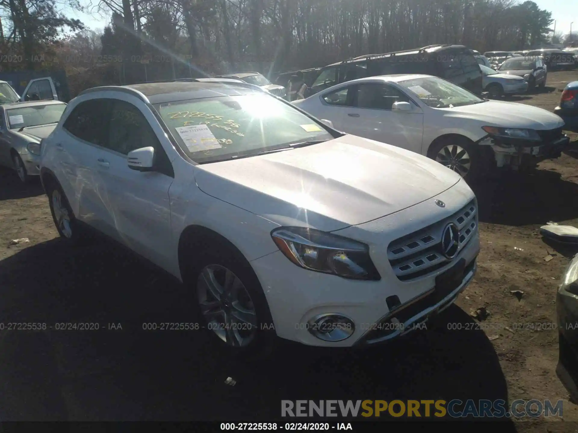 1 Photograph of a damaged car WDCTG4GB3KU009658 MERCEDES-BENZ GLA 2019