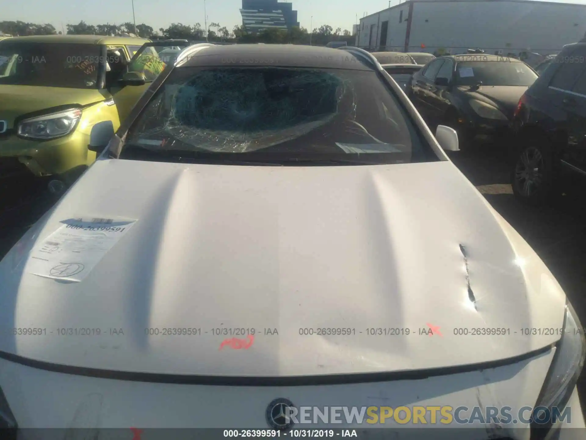 6 Фотография поврежденного автомобиля WDCTG4GB3KU013614 MERCEDES-BENZ GLA 2019