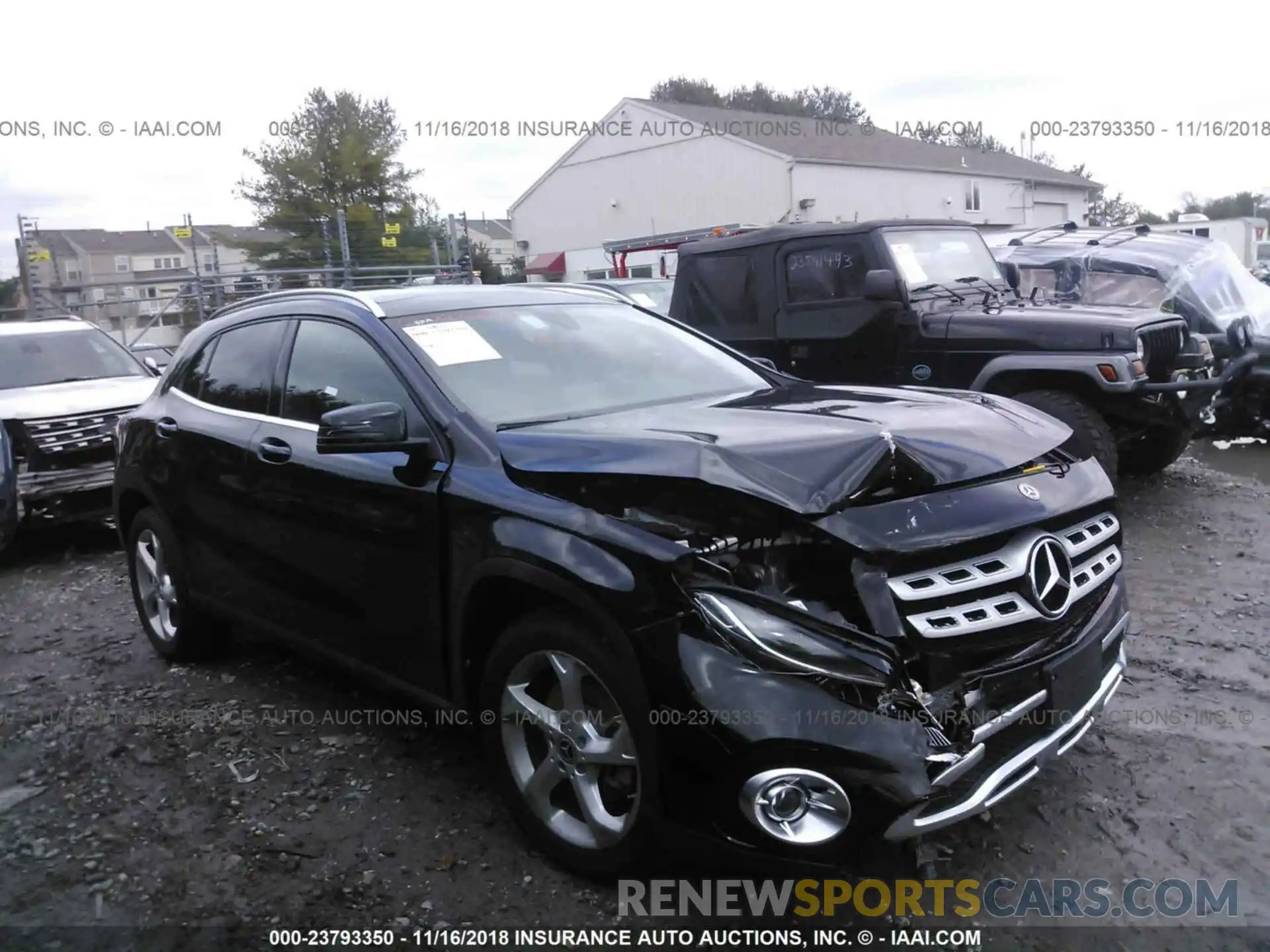 1 Photograph of a damaged car WDCTG4GB4KJ533256 Mercedes-benz Gla 2019