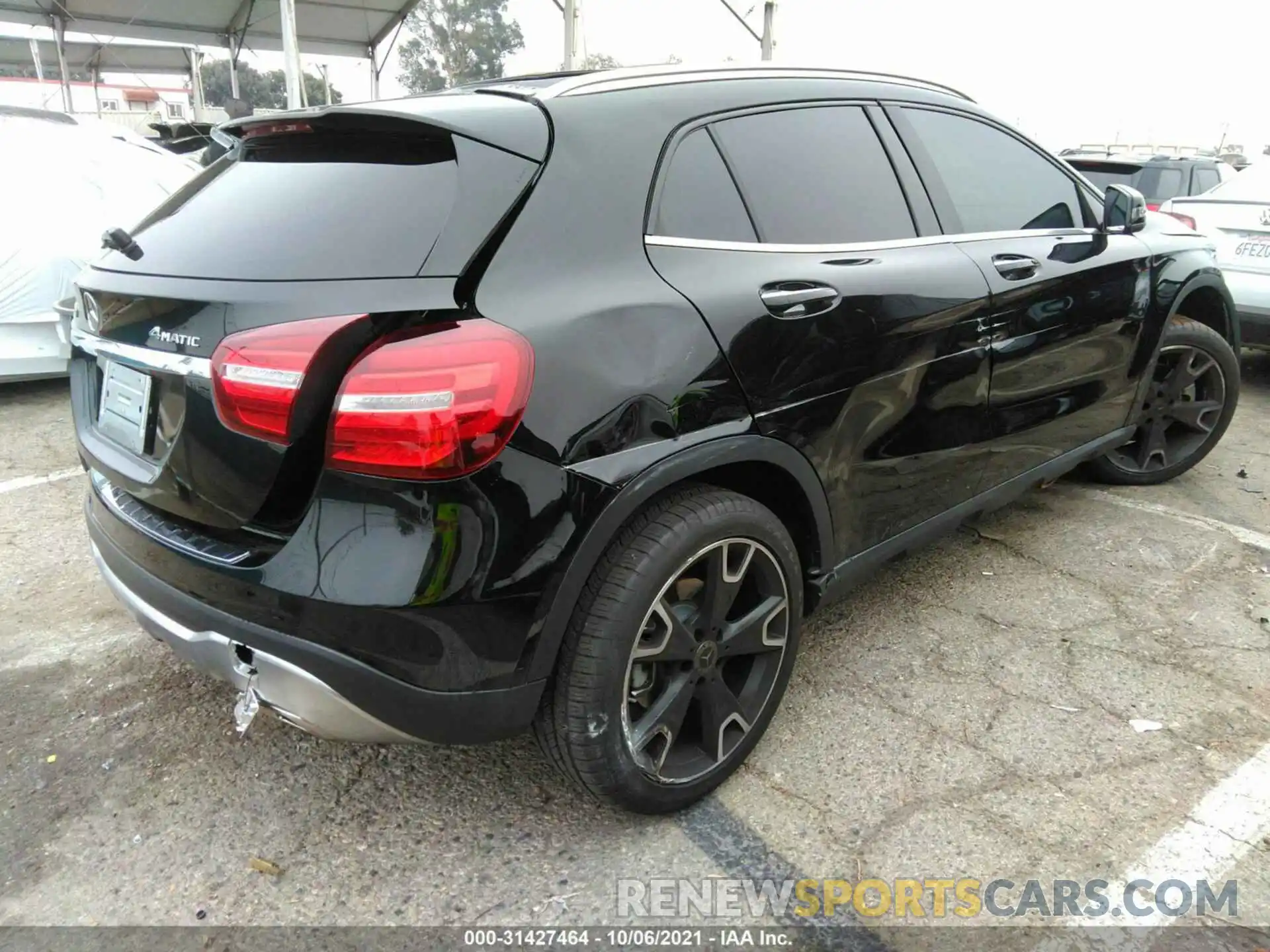 4 Фотография поврежденного автомобиля WDCTG4GB4KJ552907 MERCEDES-BENZ GLA 2019