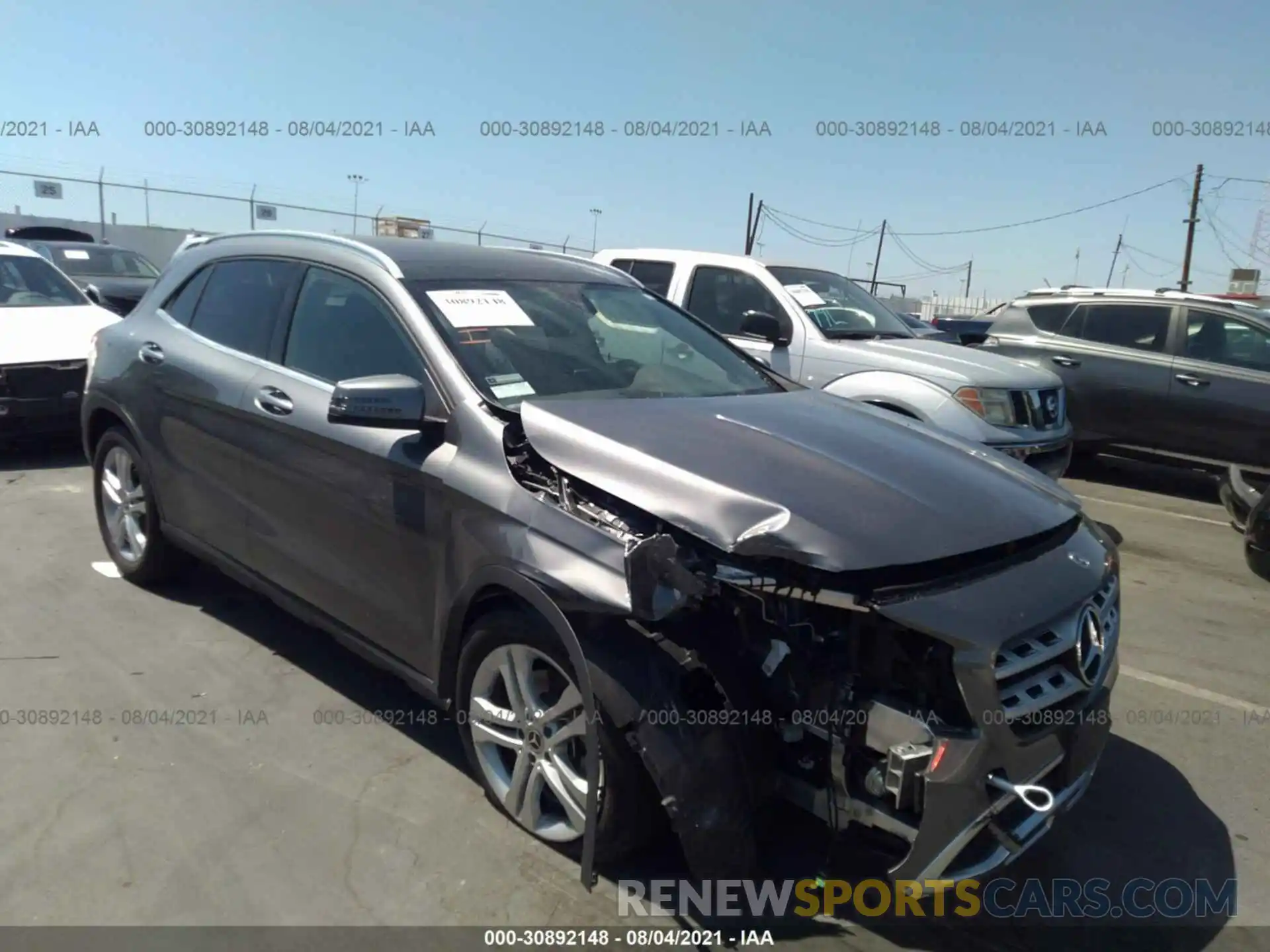 6 Photograph of a damaged car WDCTG4GB4KJ618940 MERCEDES-BENZ GLA 2019