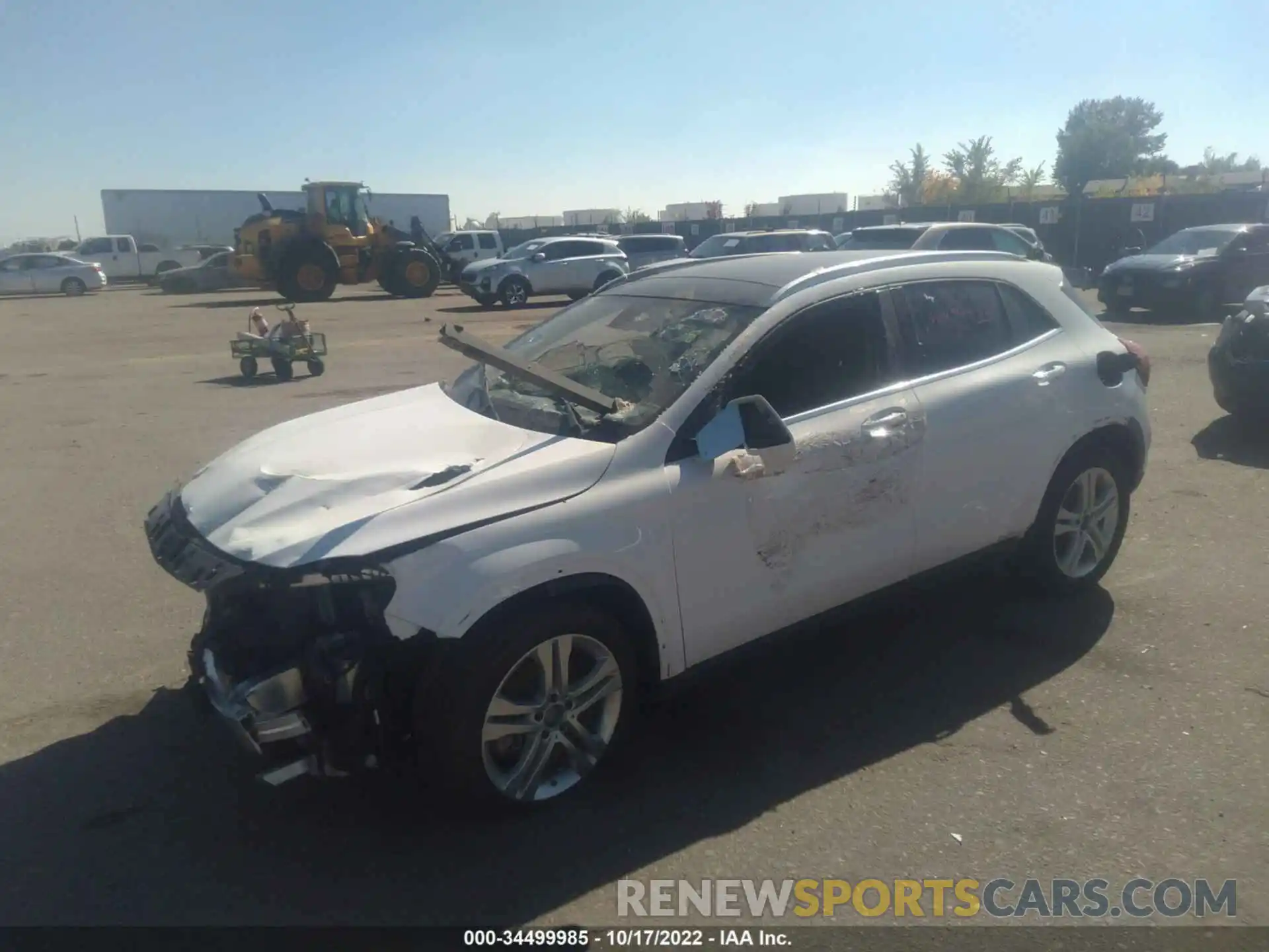 2 Photograph of a damaged car WDCTG4GB4KJ636967 MERCEDES-BENZ GLA 2019