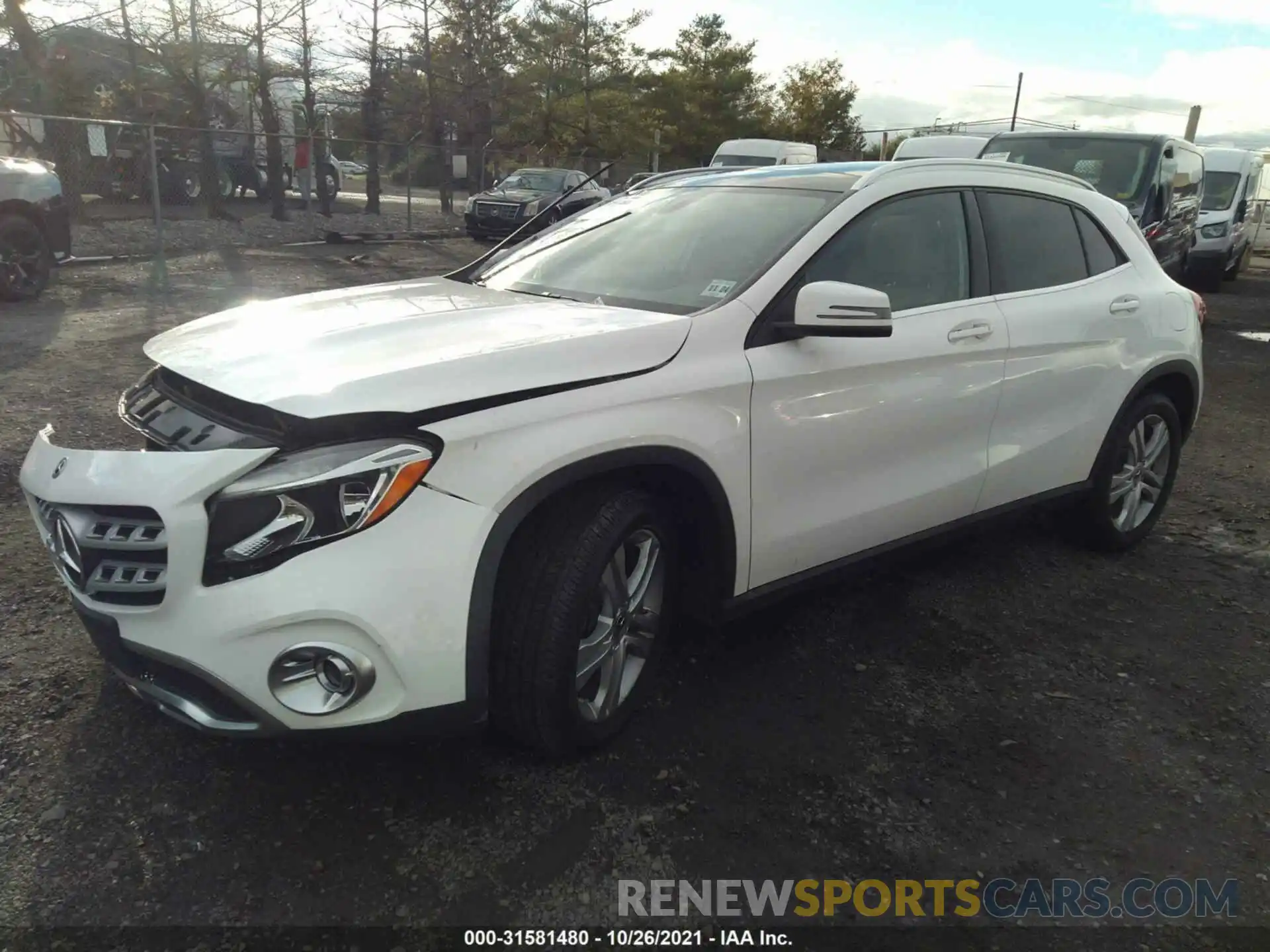 2 Photograph of a damaged car WDCTG4GB4KU008700 MERCEDES-BENZ GLA 2019