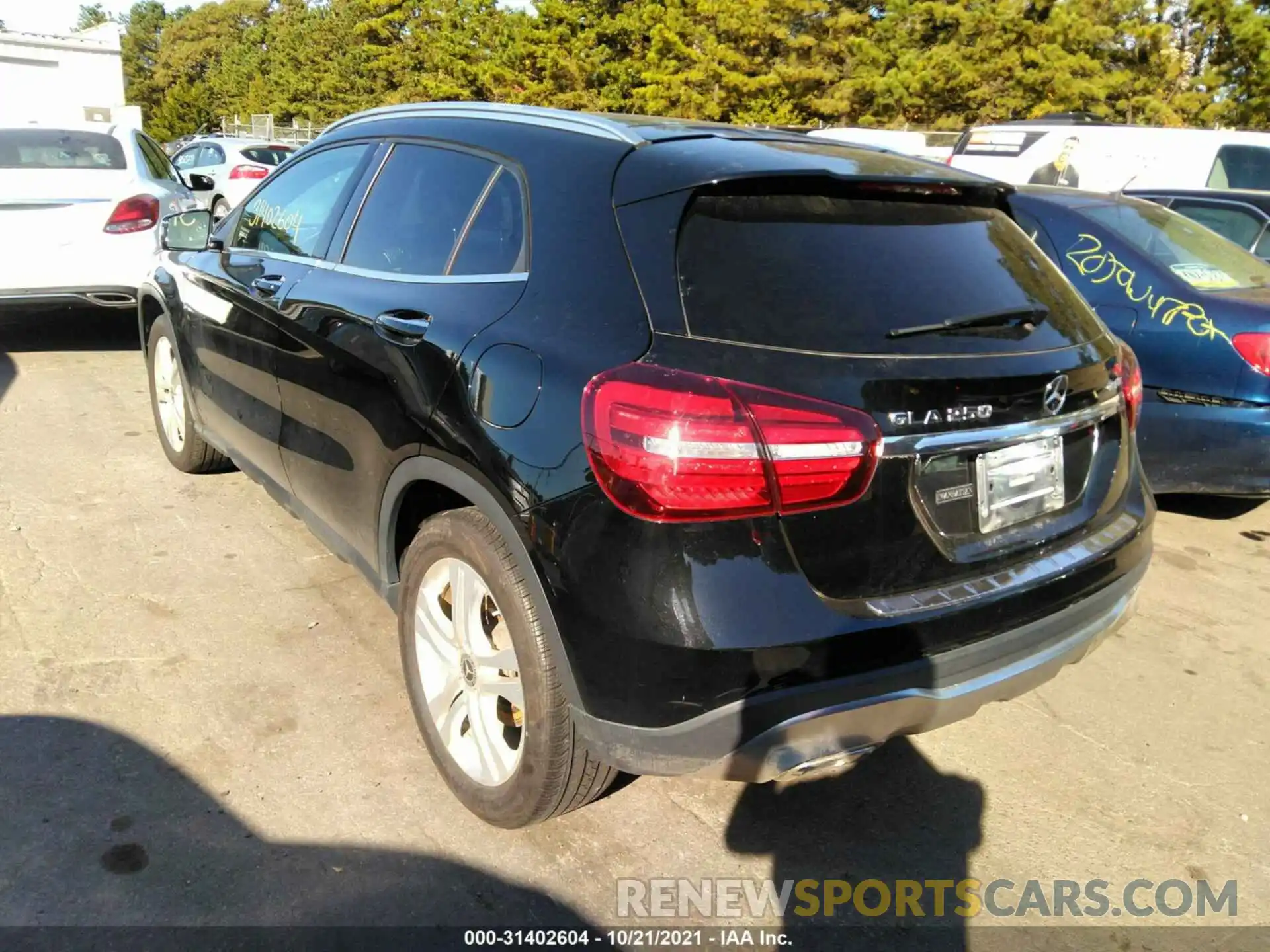 3 Photograph of a damaged car WDCTG4GB4KU008924 MERCEDES-BENZ GLA 2019