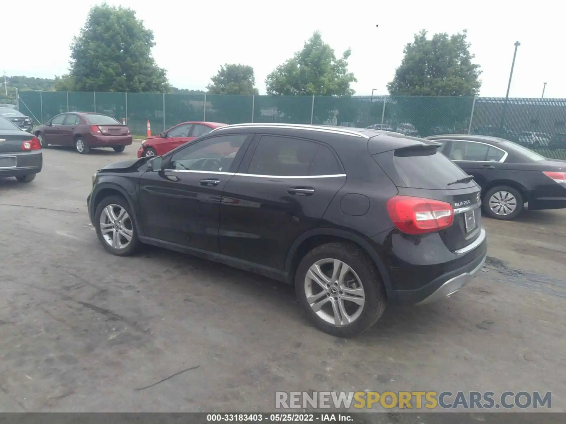 3 Фотография поврежденного автомобиля WDCTG4GB4KU011337 MERCEDES-BENZ GLA 2019