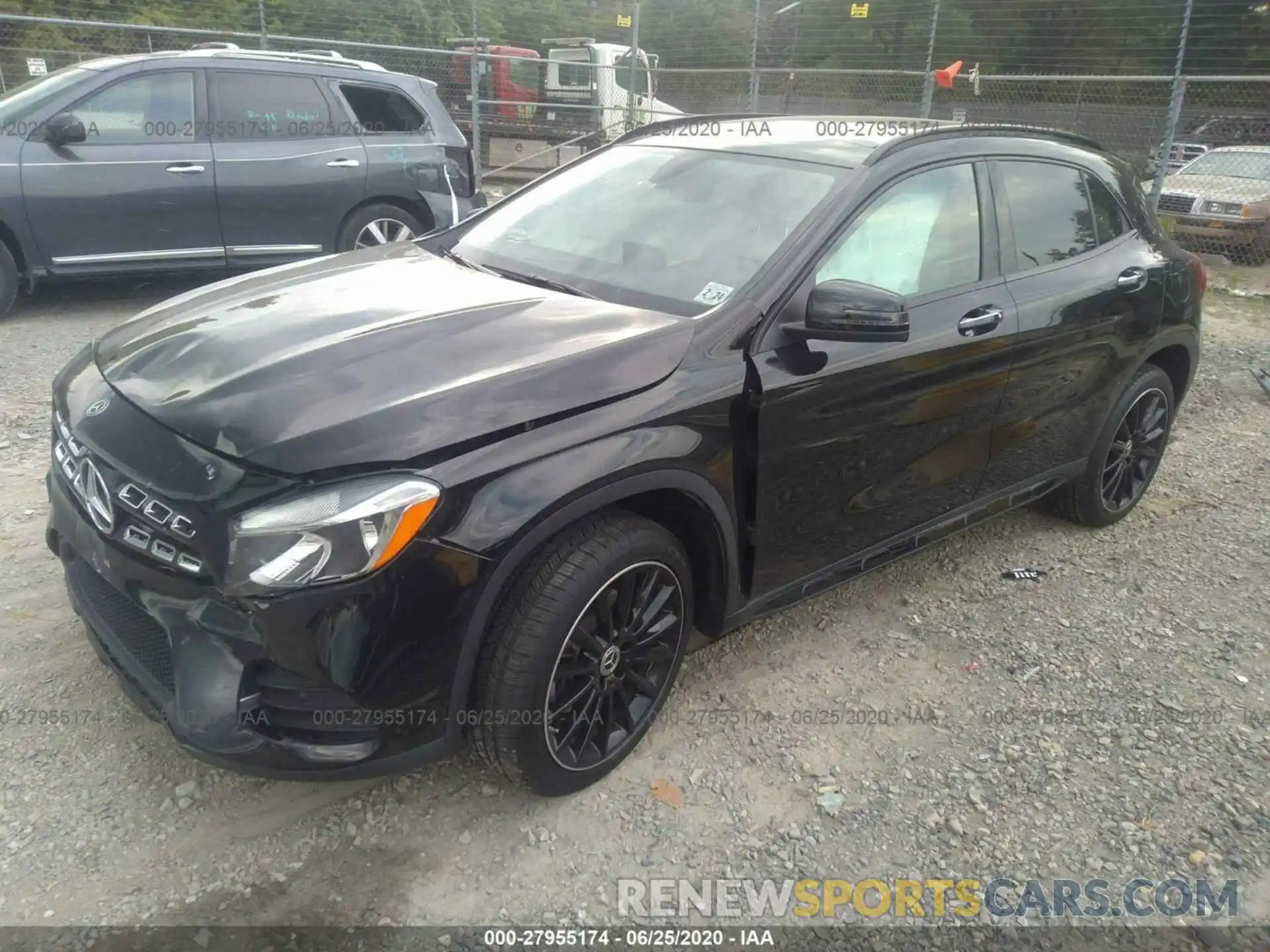 2 Photograph of a damaged car WDCTG4GB4KU012343 MERCEDES-BENZ GLA 2019