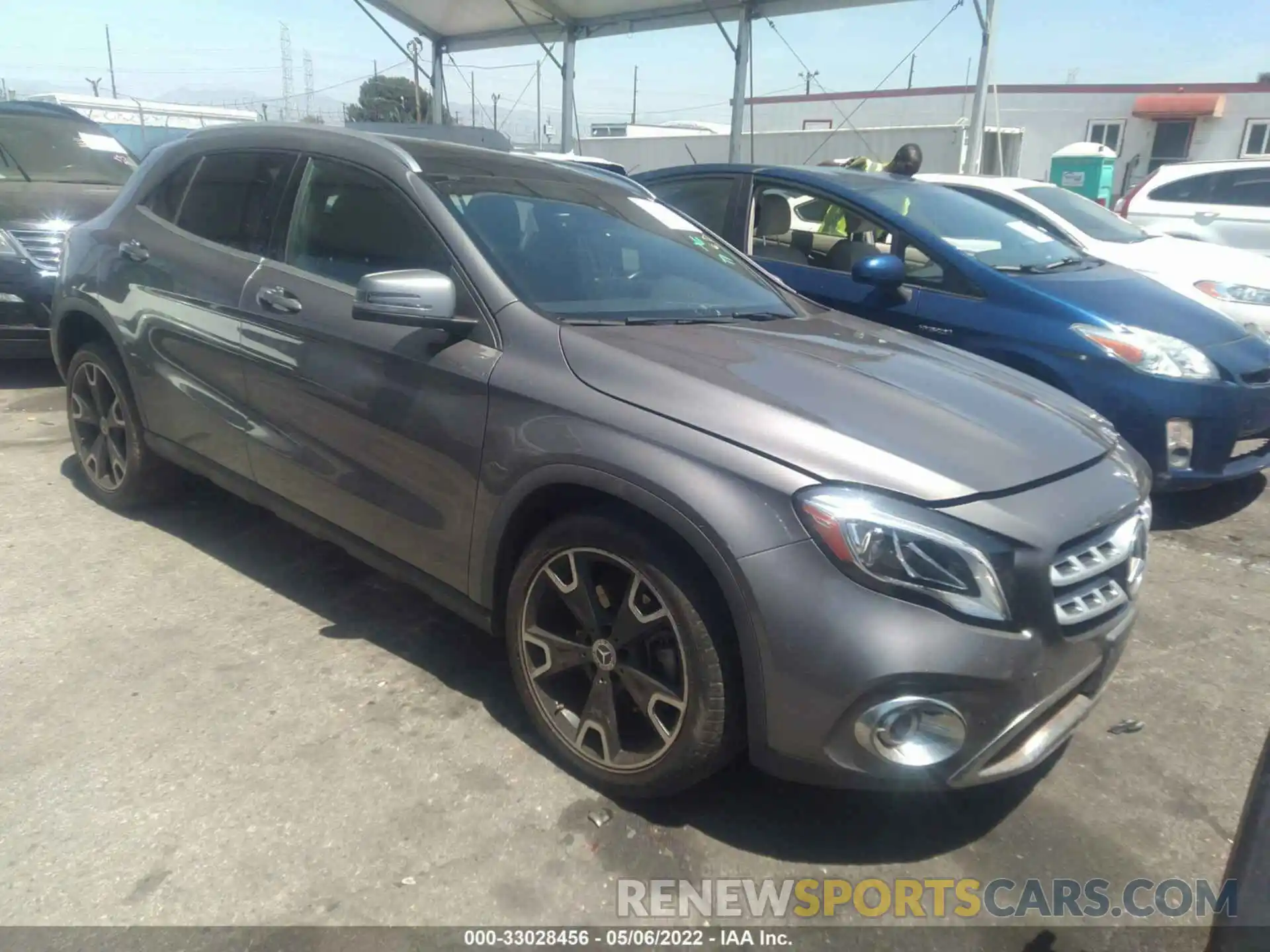 1 Photograph of a damaged car WDCTG4GB5KJ552902 MERCEDES-BENZ GLA 2019