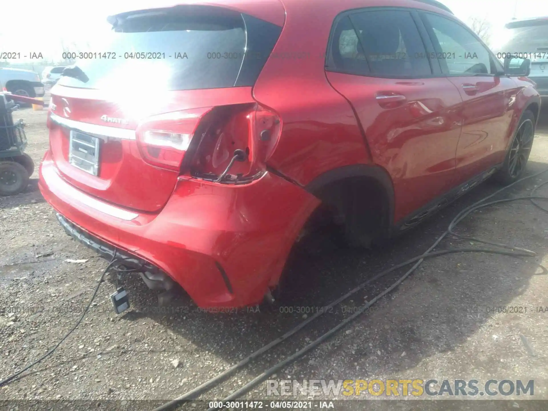 6 Photograph of a damaged car WDCTG4GB5KJ573202 MERCEDES-BENZ GLA 2019