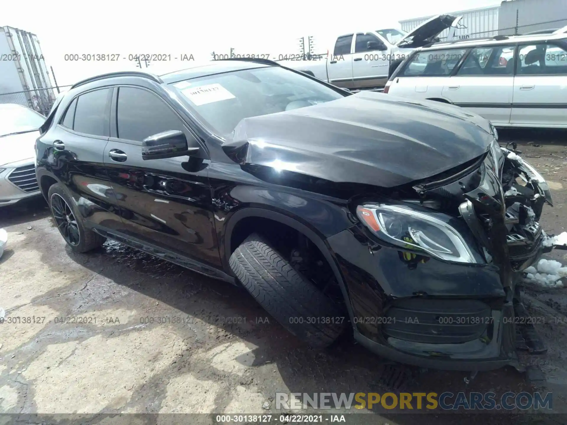 1 Photograph of a damaged car WDCTG4GB5KJ581283 MERCEDES-BENZ GLA 2019