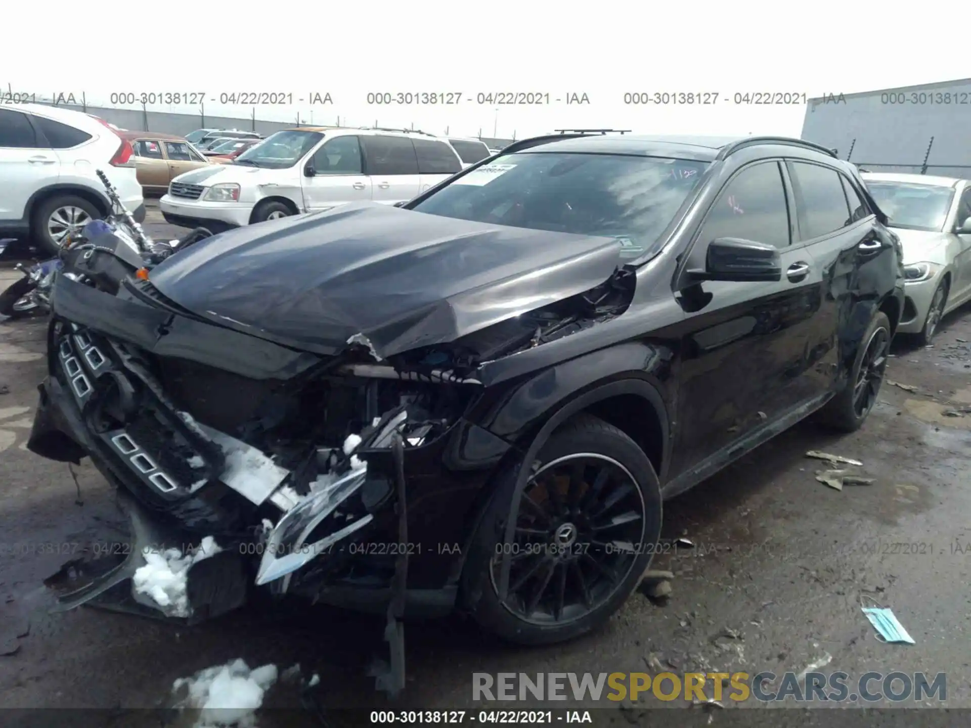 2 Photograph of a damaged car WDCTG4GB5KJ581283 MERCEDES-BENZ GLA 2019