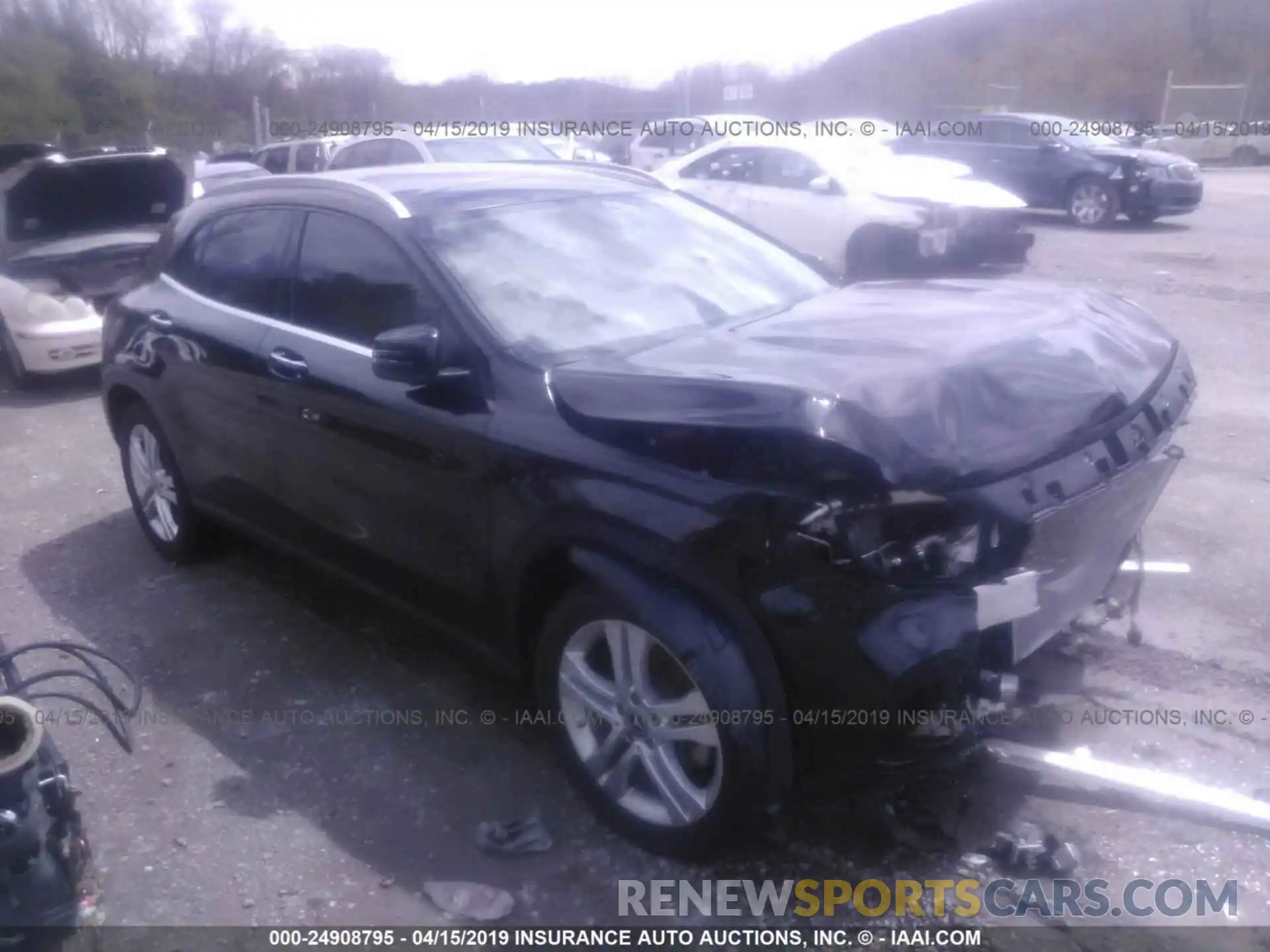 1 Photograph of a damaged car WDCTG4GB5KU002114 MERCEDES-BENZ GLA 2019