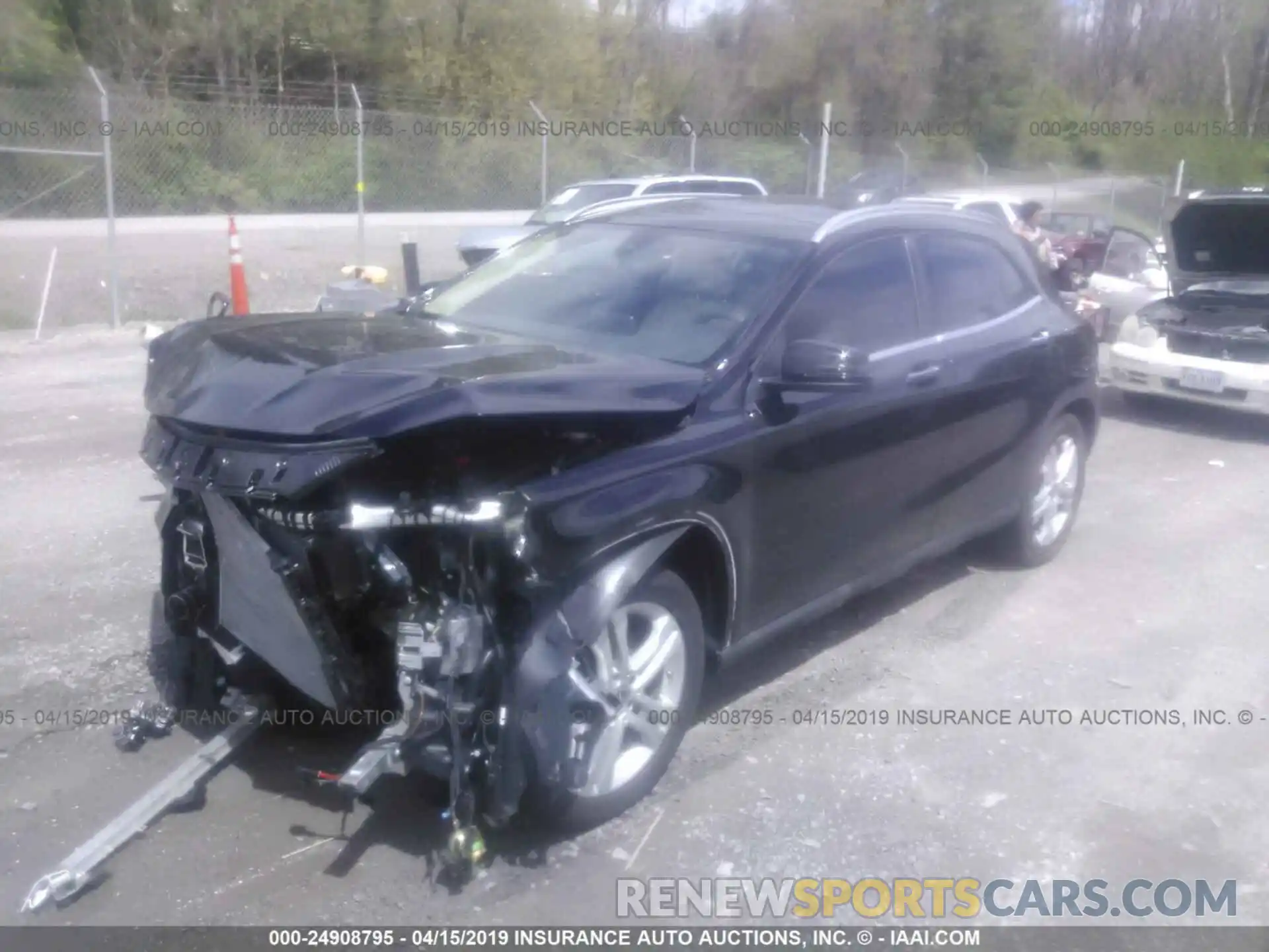 2 Photograph of a damaged car WDCTG4GB5KU002114 MERCEDES-BENZ GLA 2019