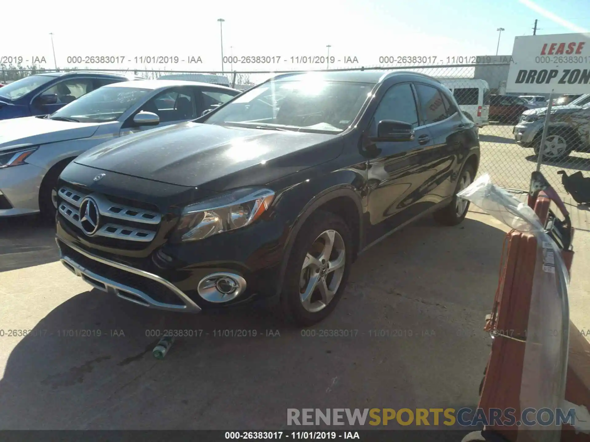 2 Photograph of a damaged car WDCTG4GB5KU007880 MERCEDES-BENZ GLA 2019