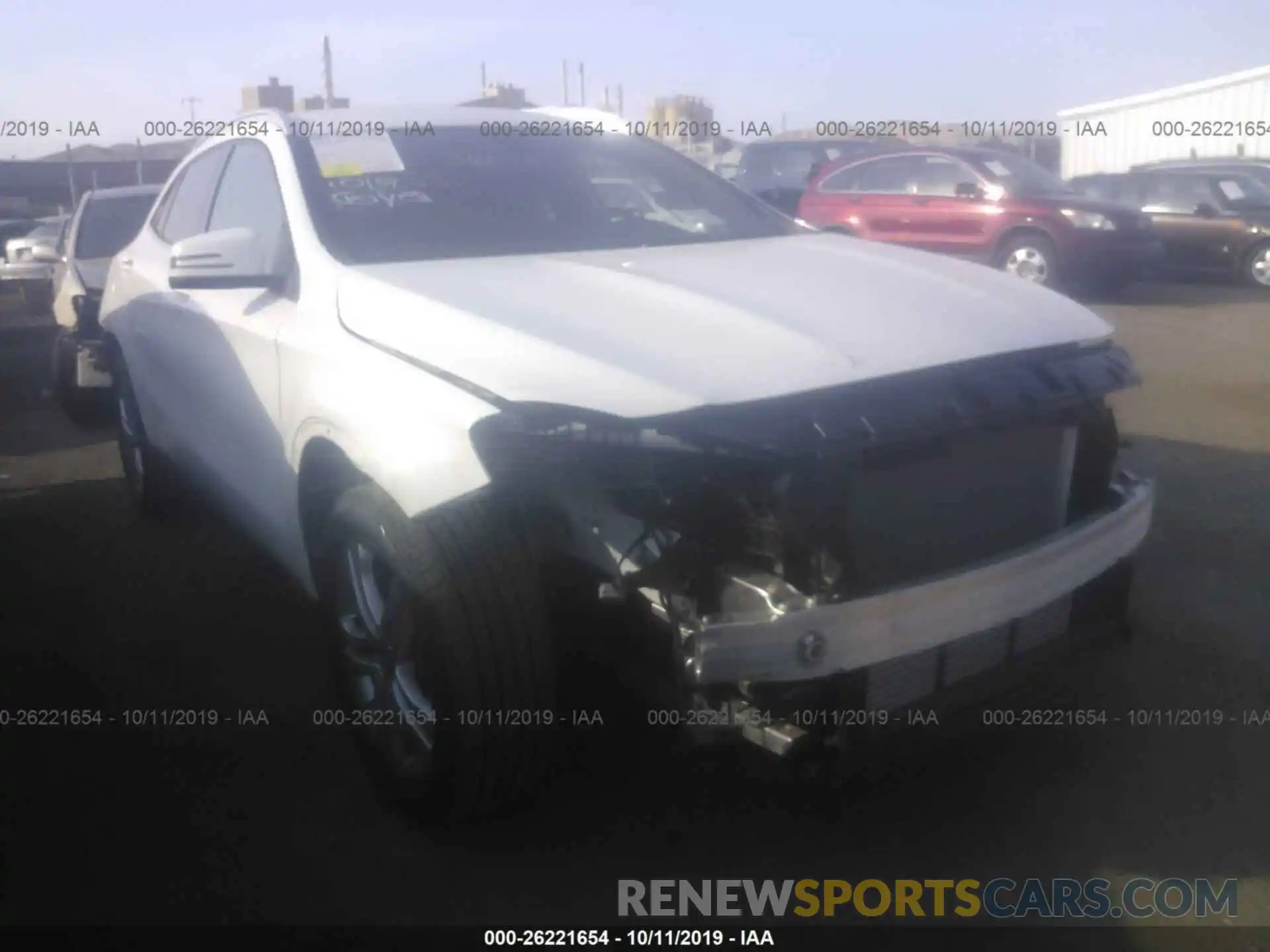 1 Photograph of a damaged car WDCTG4GB5KU018538 MERCEDES-BENZ GLA 2019