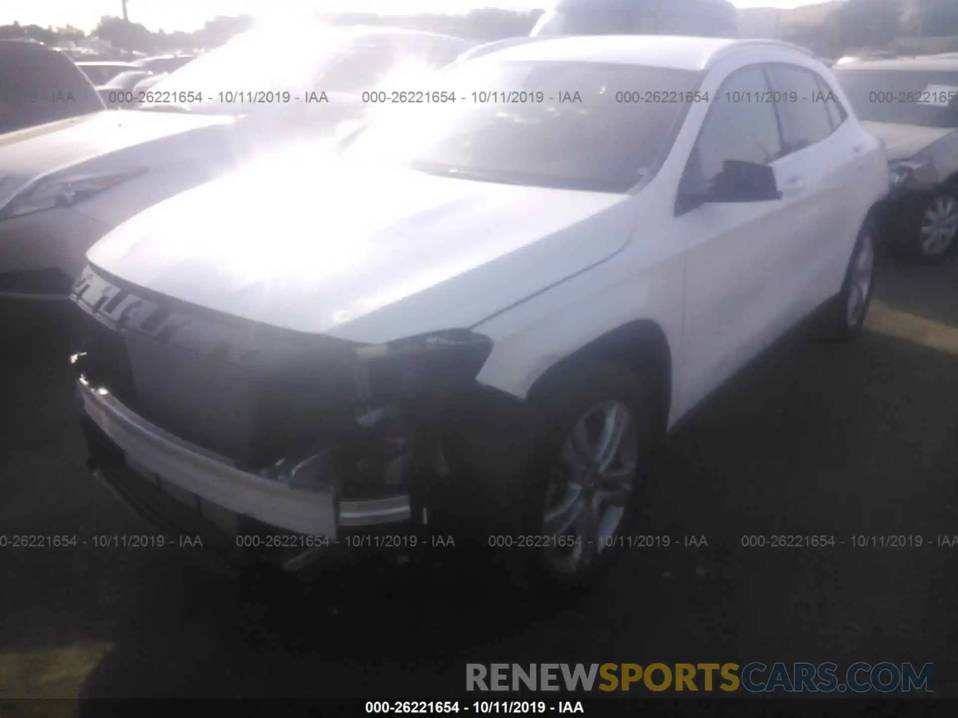 2 Фотография поврежденного автомобиля WDCTG4GB5KU018538 MERCEDES-BENZ GLA 2019