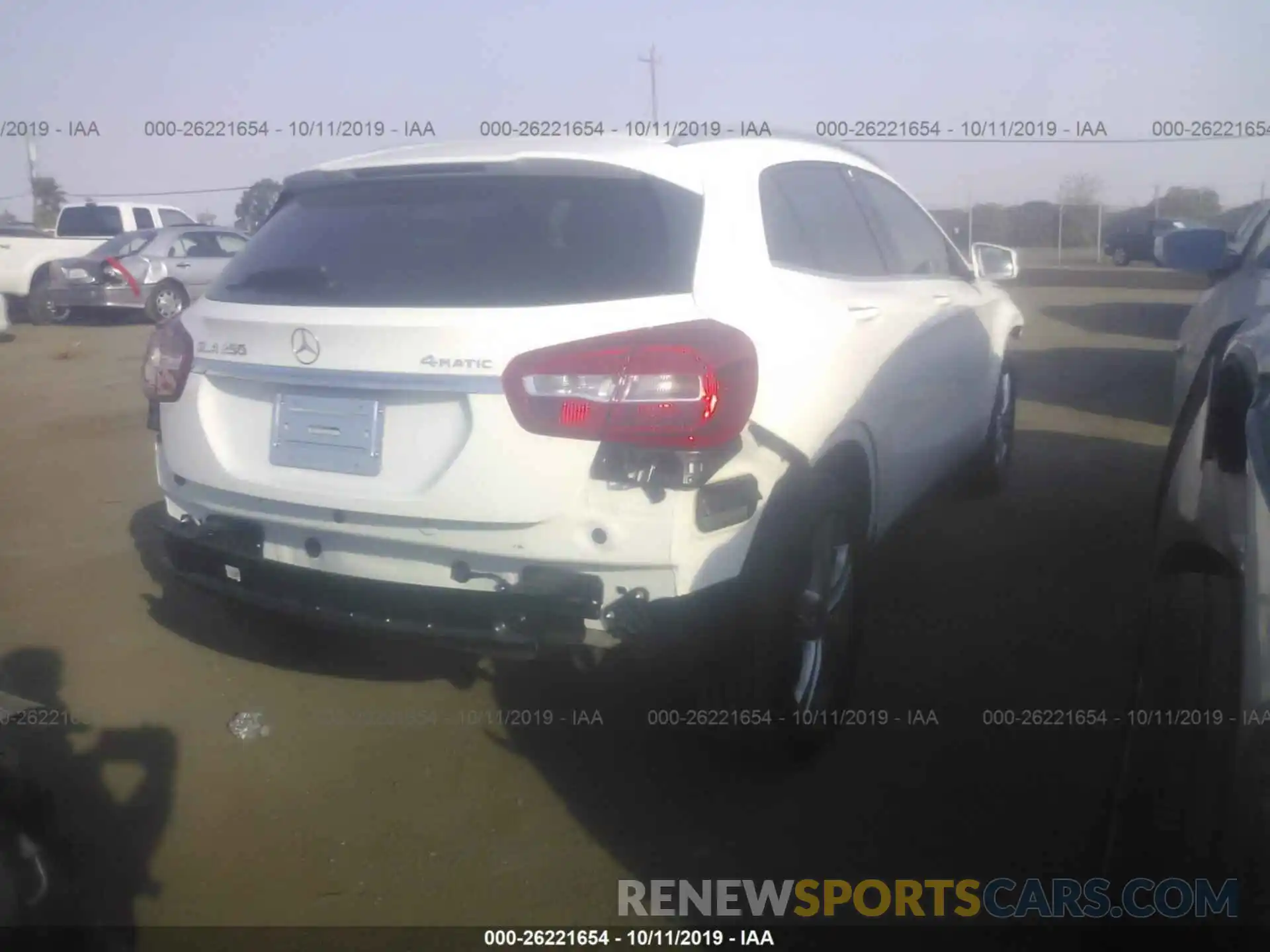 4 Photograph of a damaged car WDCTG4GB5KU018538 MERCEDES-BENZ GLA 2019