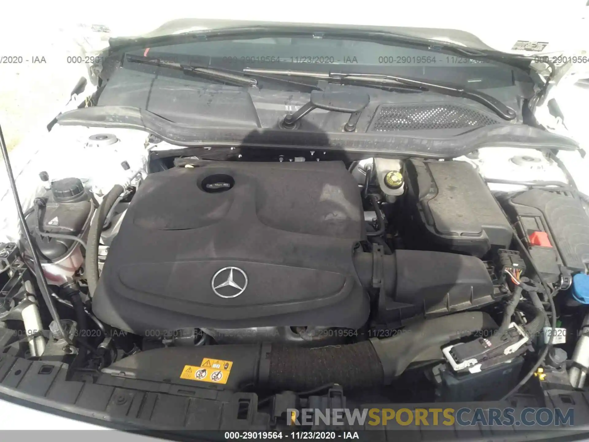 10 Photograph of a damaged car WDCTG4GB6KJ546638 MERCEDES-BENZ GLA 2019