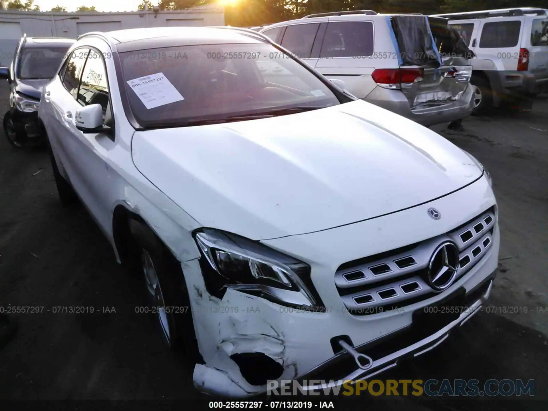 6 Photograph of a damaged car WDCTG4GB6KJ549023 MERCEDES-BENZ GLA 2019