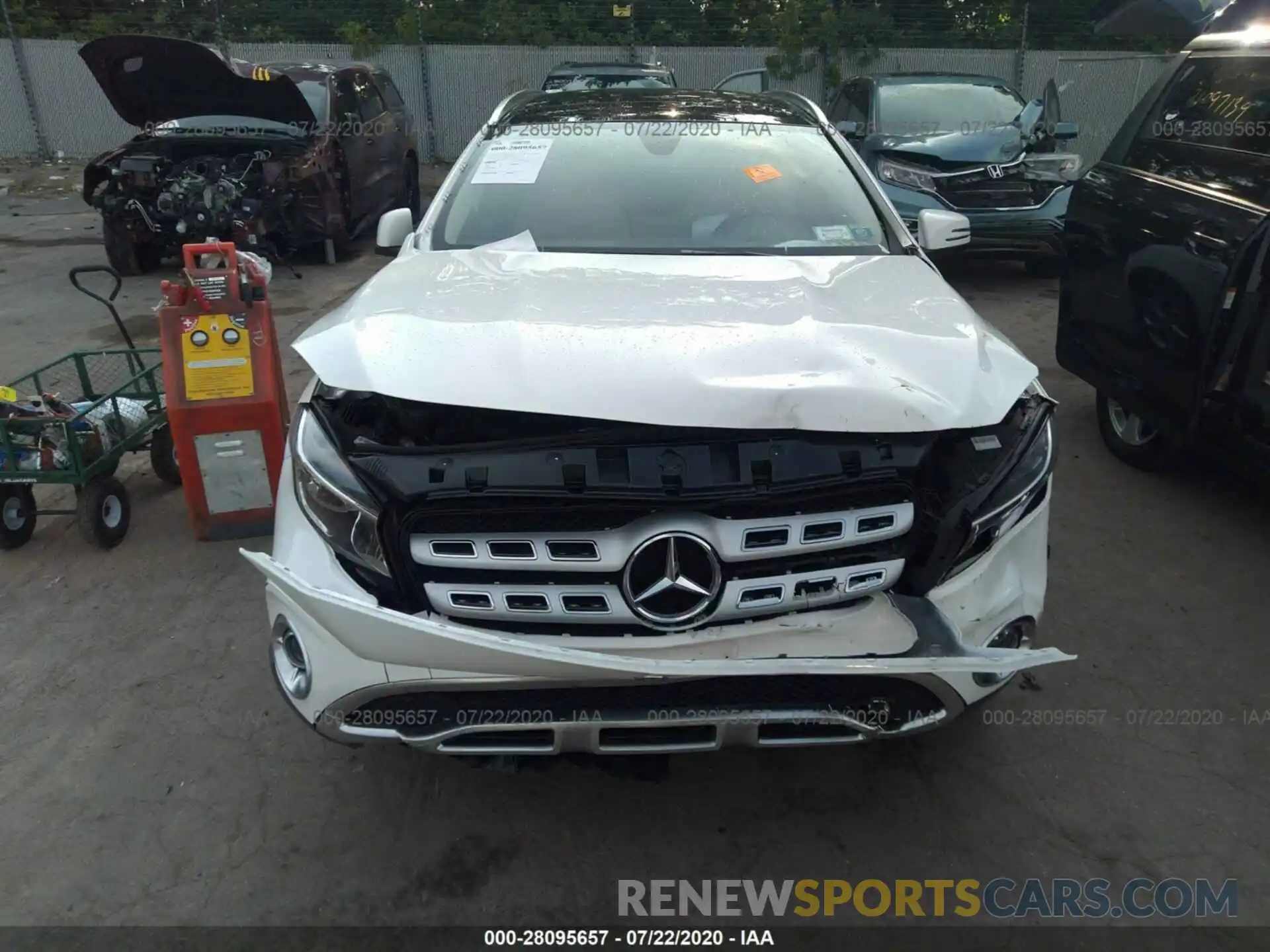 6 Фотография поврежденного автомобиля WDCTG4GB6KJ549247 MERCEDES-BENZ GLA 2019