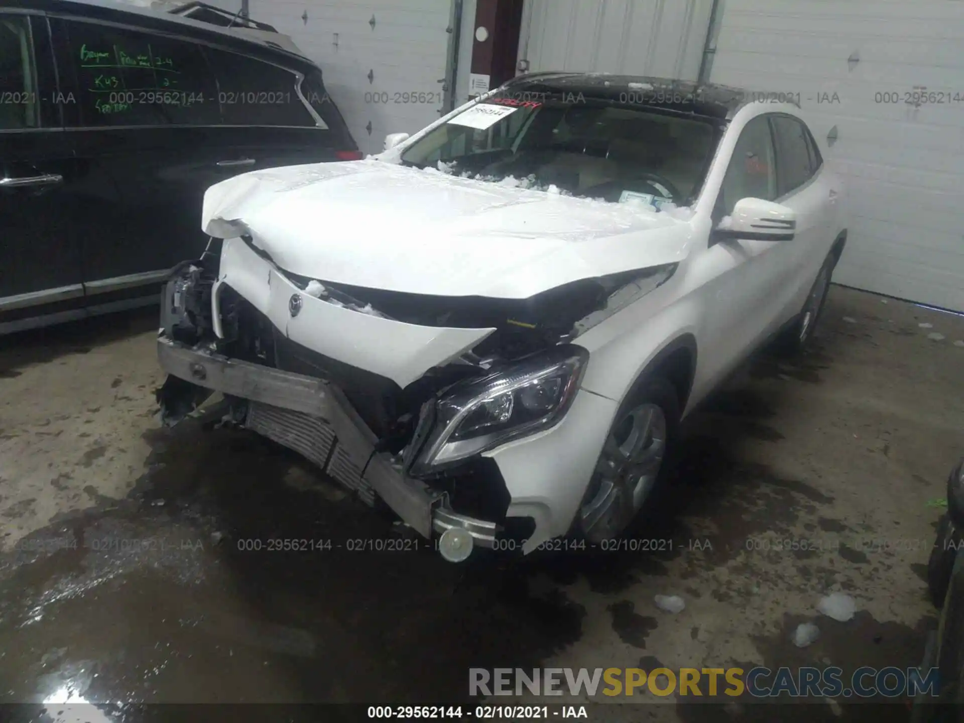 2 Photograph of a damaged car WDCTG4GB6KJ573824 MERCEDES-BENZ GLA 2019