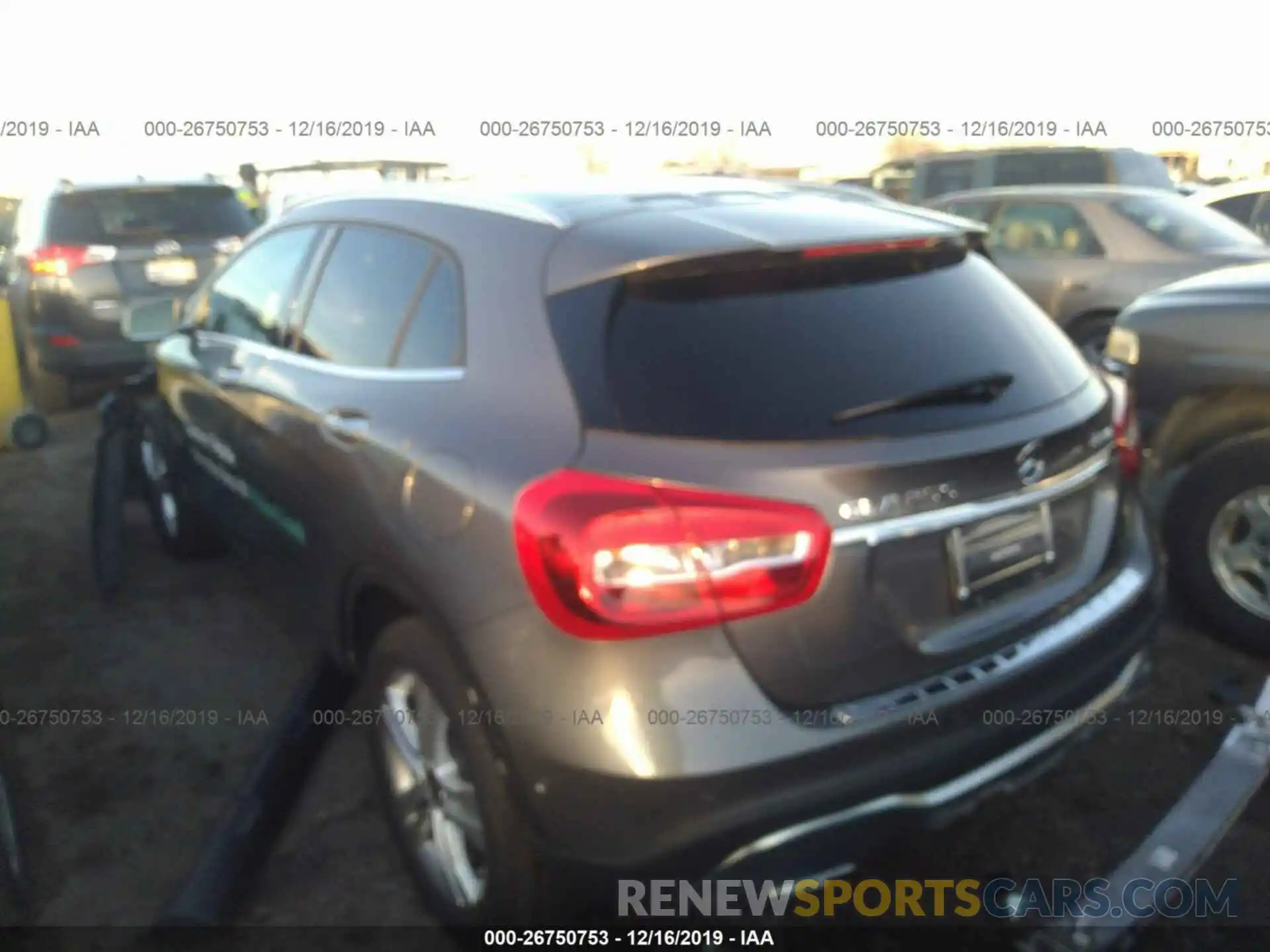 3 Photograph of a damaged car WDCTG4GB6KJ578845 MERCEDES-BENZ GLA 2019