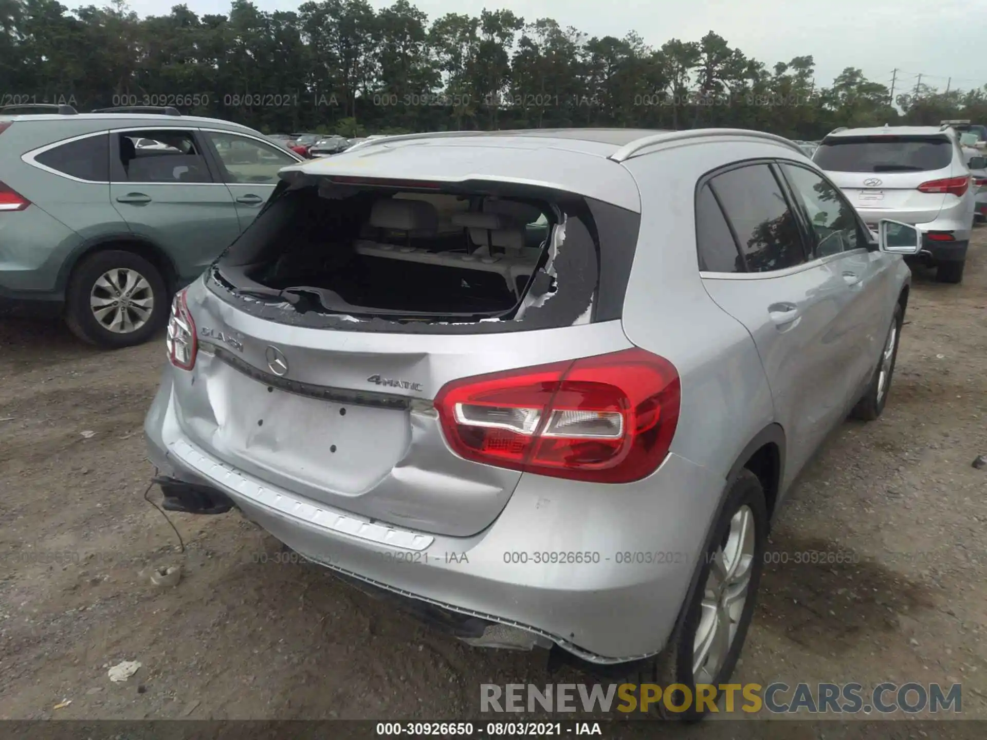 6 Photograph of a damaged car WDCTG4GB6KJ582782 MERCEDES-BENZ GLA 2019