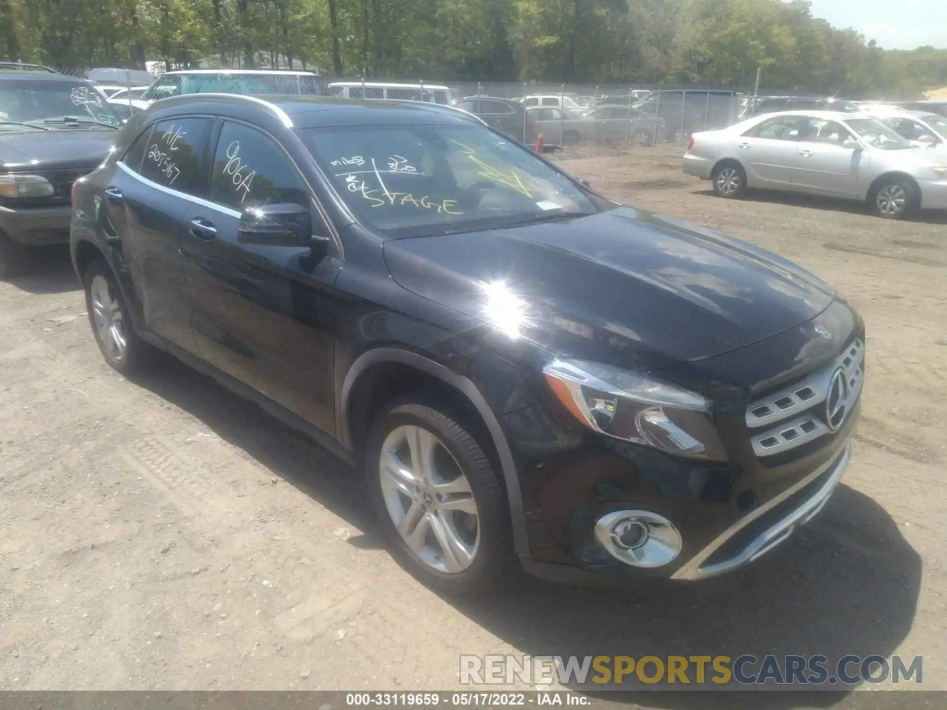 1 Photograph of a damaged car WDCTG4GB6KU020279 MERCEDES-BENZ GLA 2019