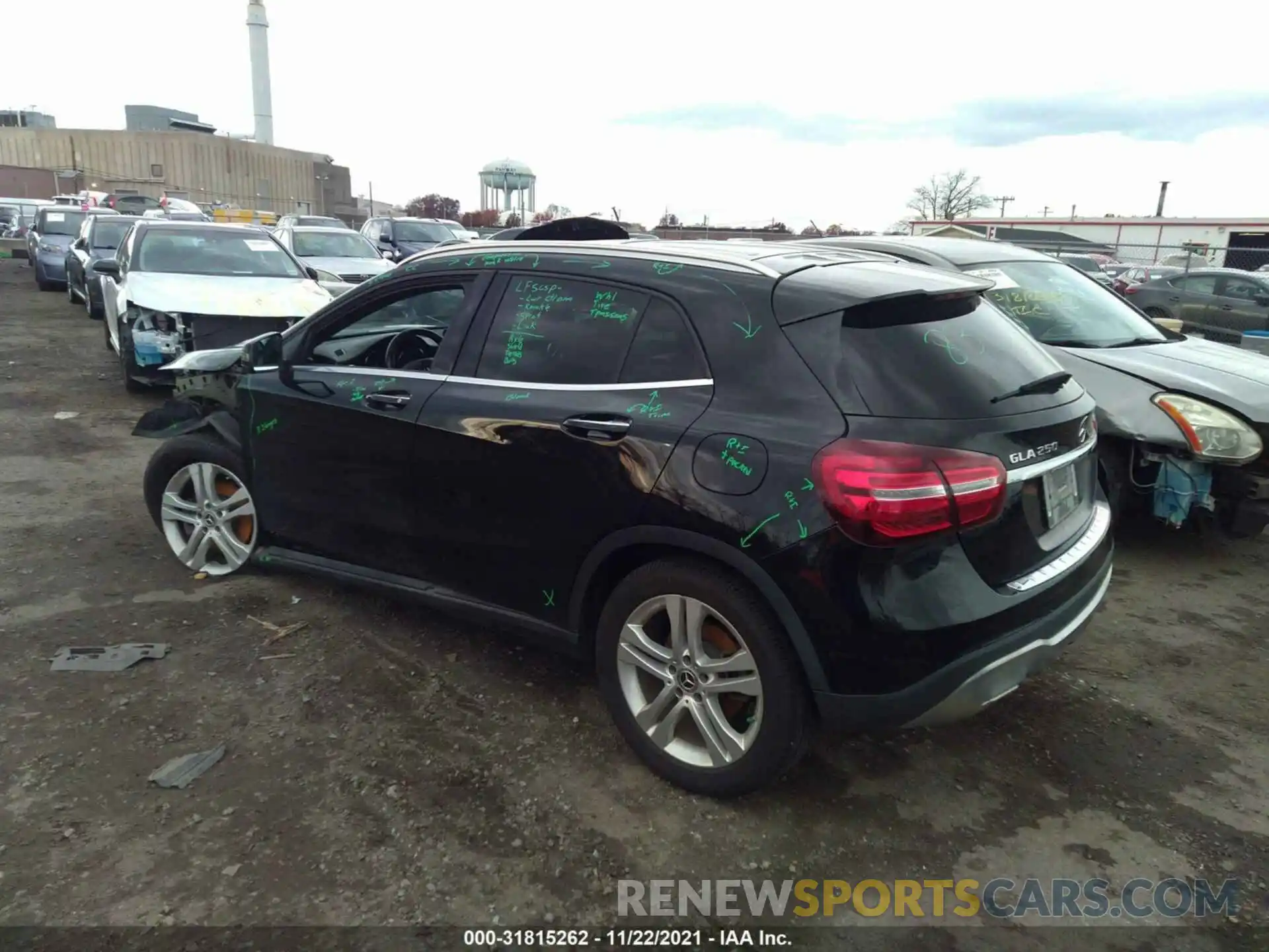 3 Photograph of a damaged car WDCTG4GB7KU013597 MERCEDES-BENZ GLA 2019